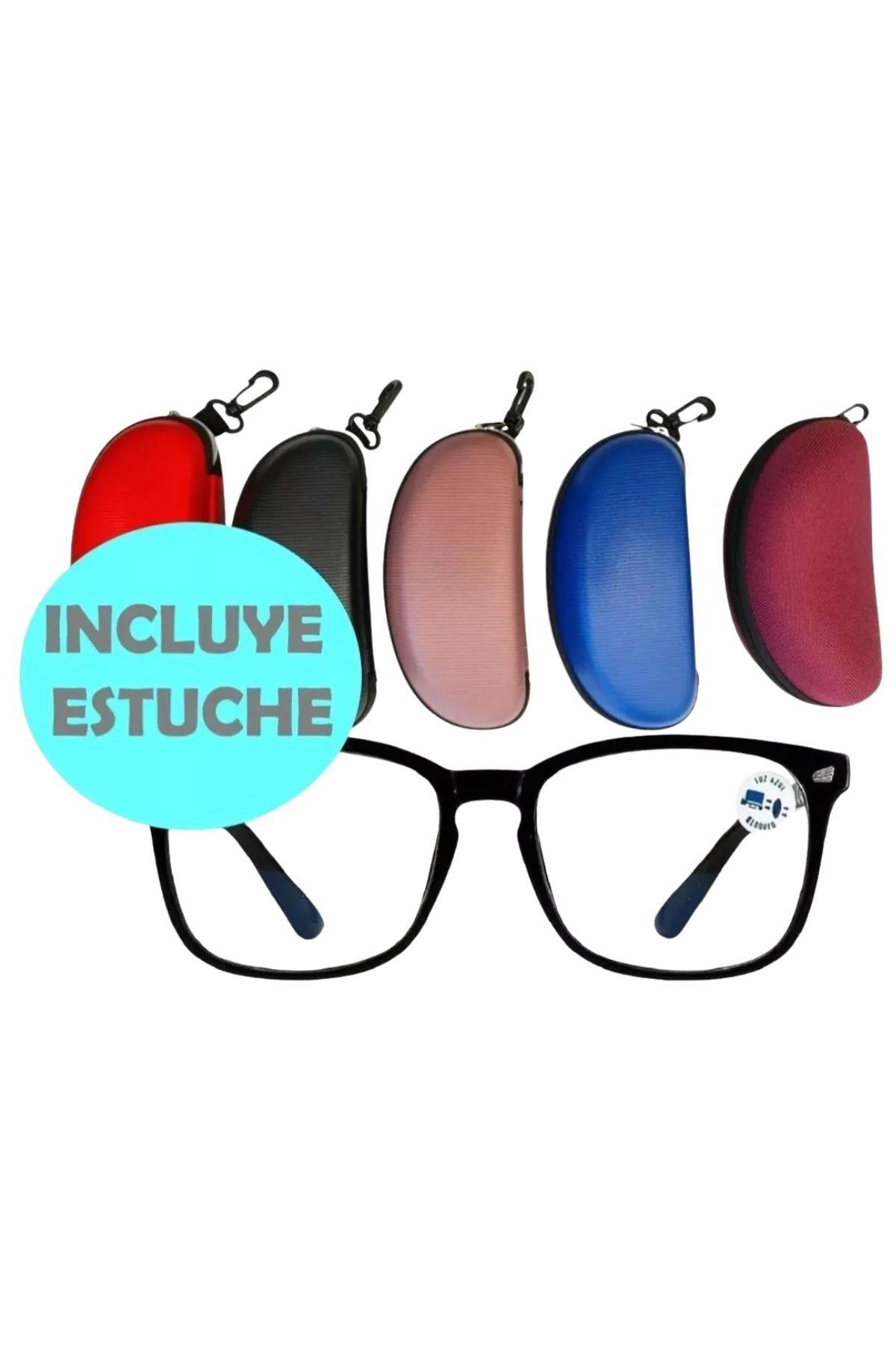 Pack 2 Lentes Anti Luz Azul. Anteojos Descanso Reflejo 001-4