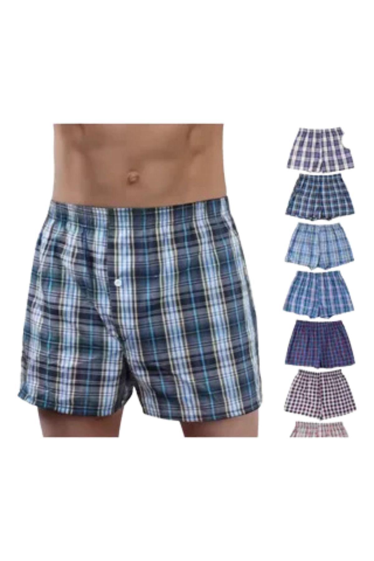 Pack 4 Bóxer Short Calzoncillo Suelto Tradicional Marrueco 001-4