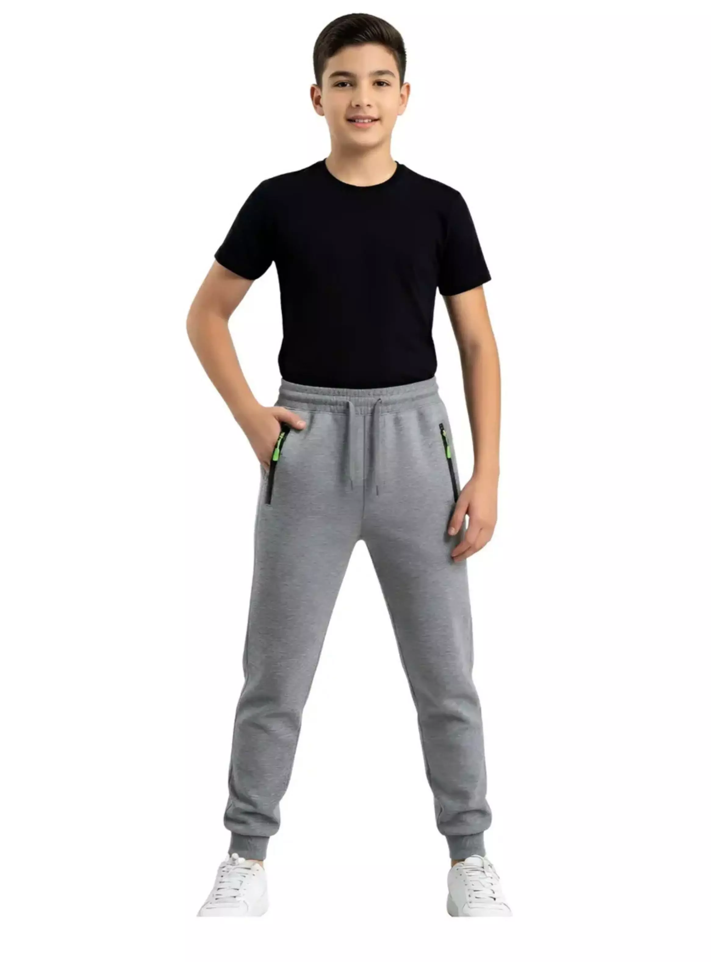 Pack 3 Pantalón Jogger Juvenil, Niño. Forro Piel, Térmico  0791-2