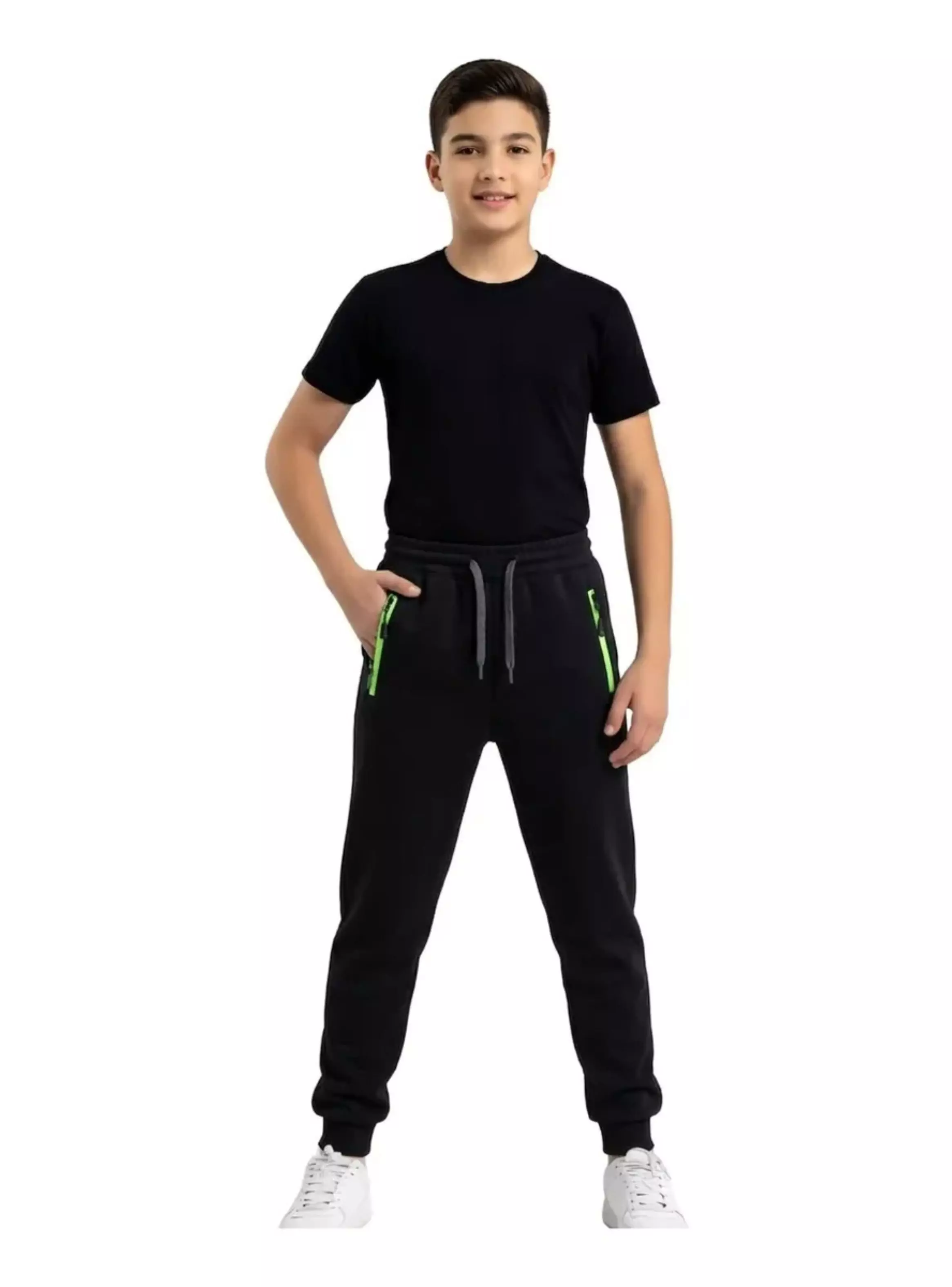 Pack 3 Pantalón Jogger Juvenil, Niño. Forro Piel, Térmico  0791-3