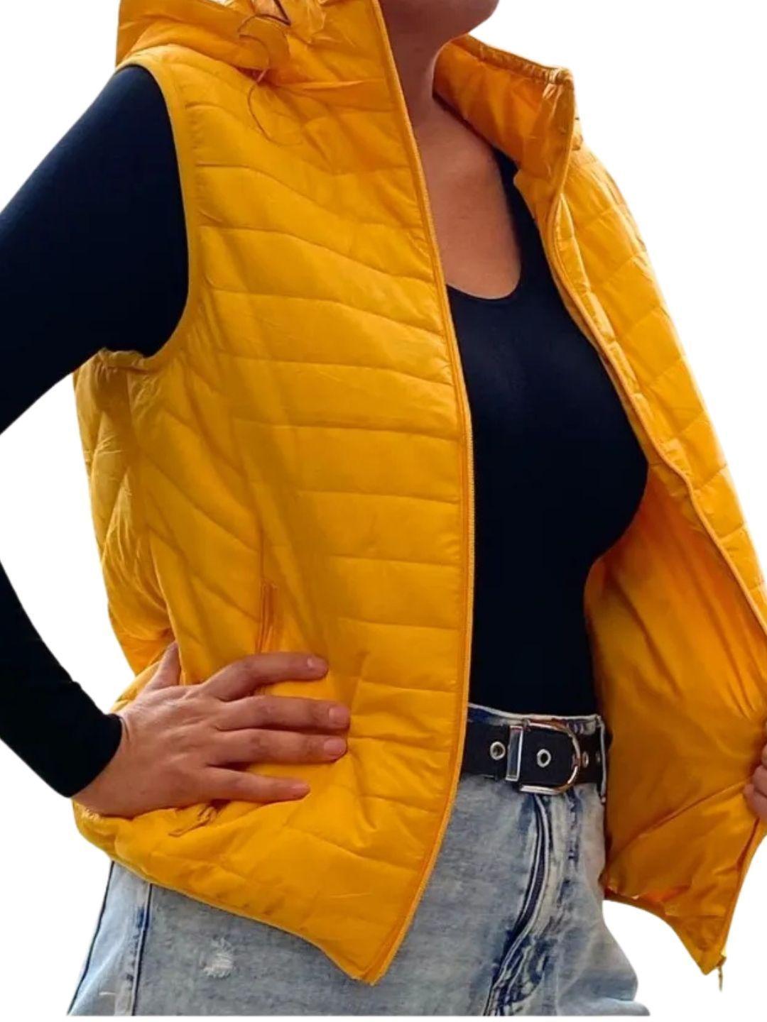 Parka Sin Mangas Mujer. Chaqueta Premium Excelente Calidad h62-0