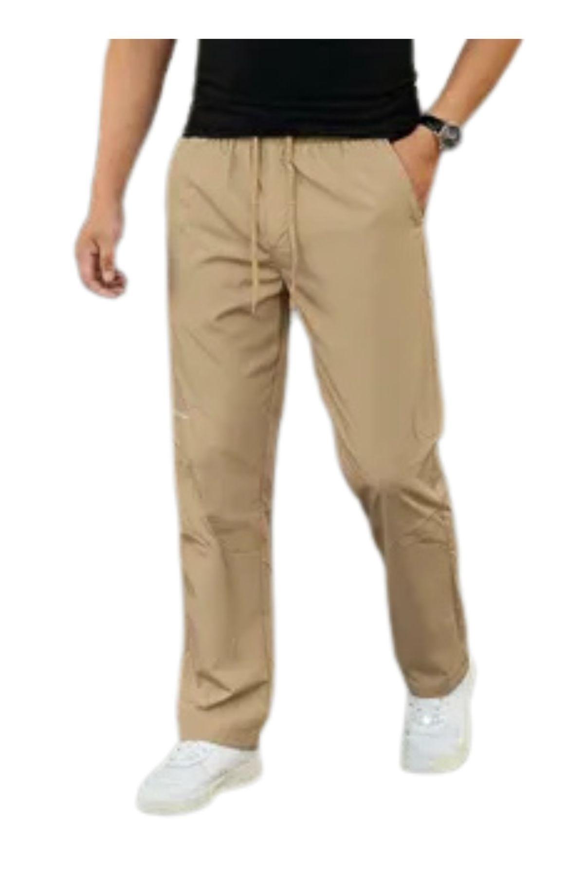 Pantalón Trekking Secado Rápido Hombre Softshell Tactico 8709-2