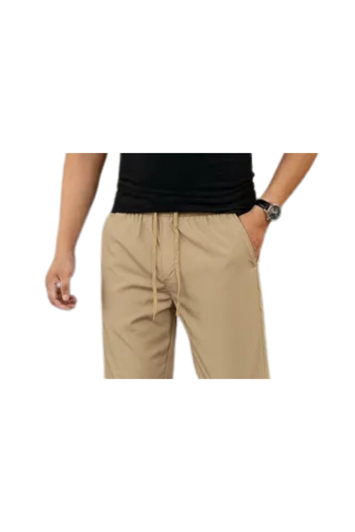 Pantalón Trekking Secado Rápido Hombre Softshell Tactico 8709-3