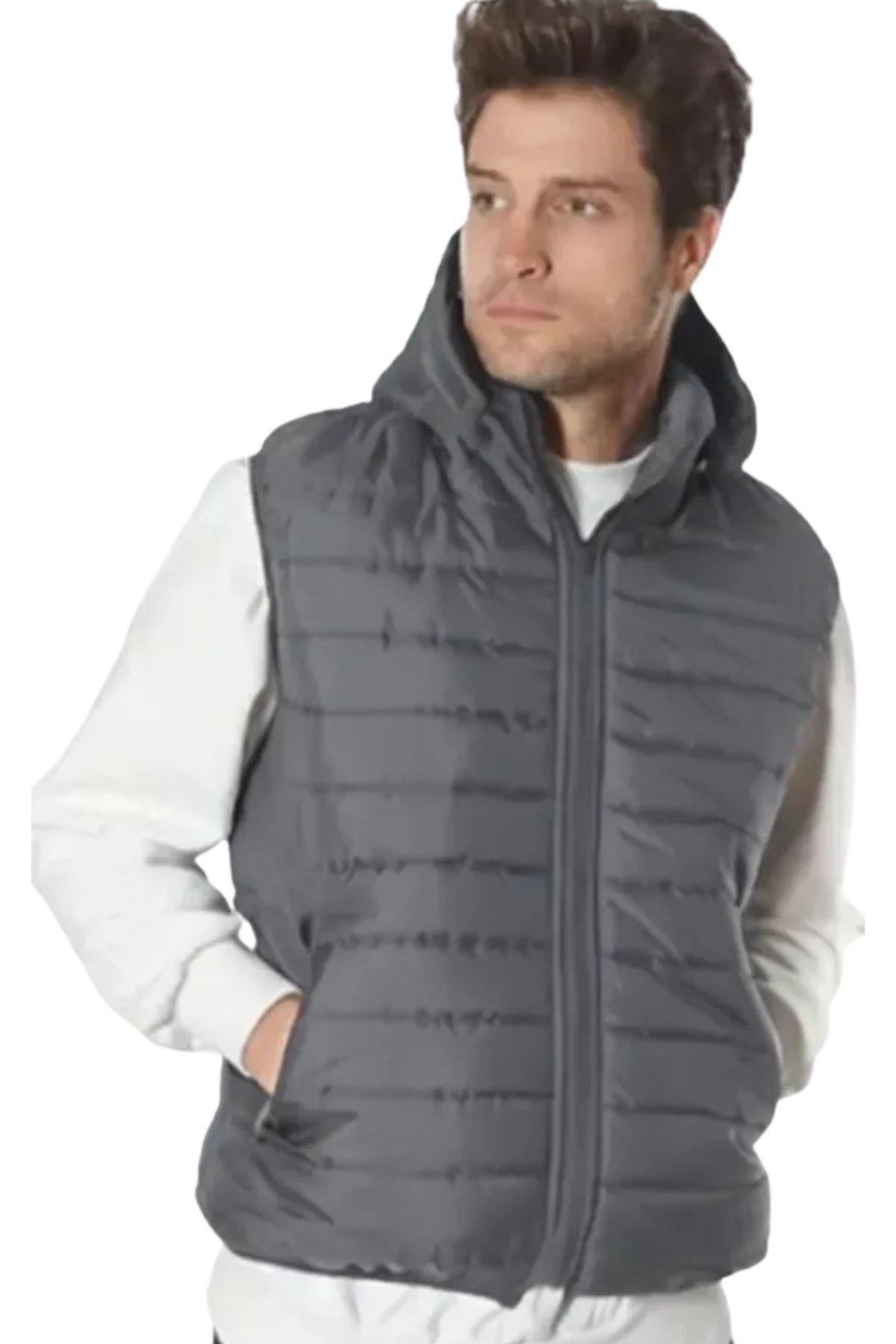 Parka Sin Mangas Hombre. Chaqueta Premium Excelente Calidad H72-0