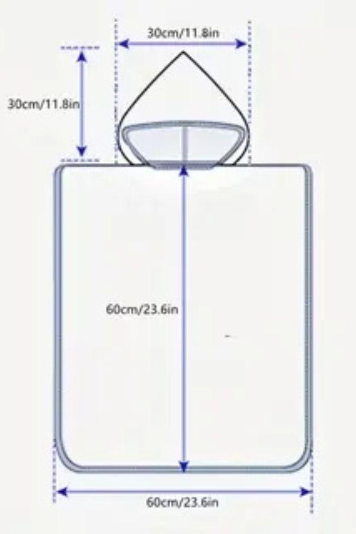 Toalla Playa Piscina Niño, Niña Capucha Diseños Dinosaurio Hello Amarillo -7