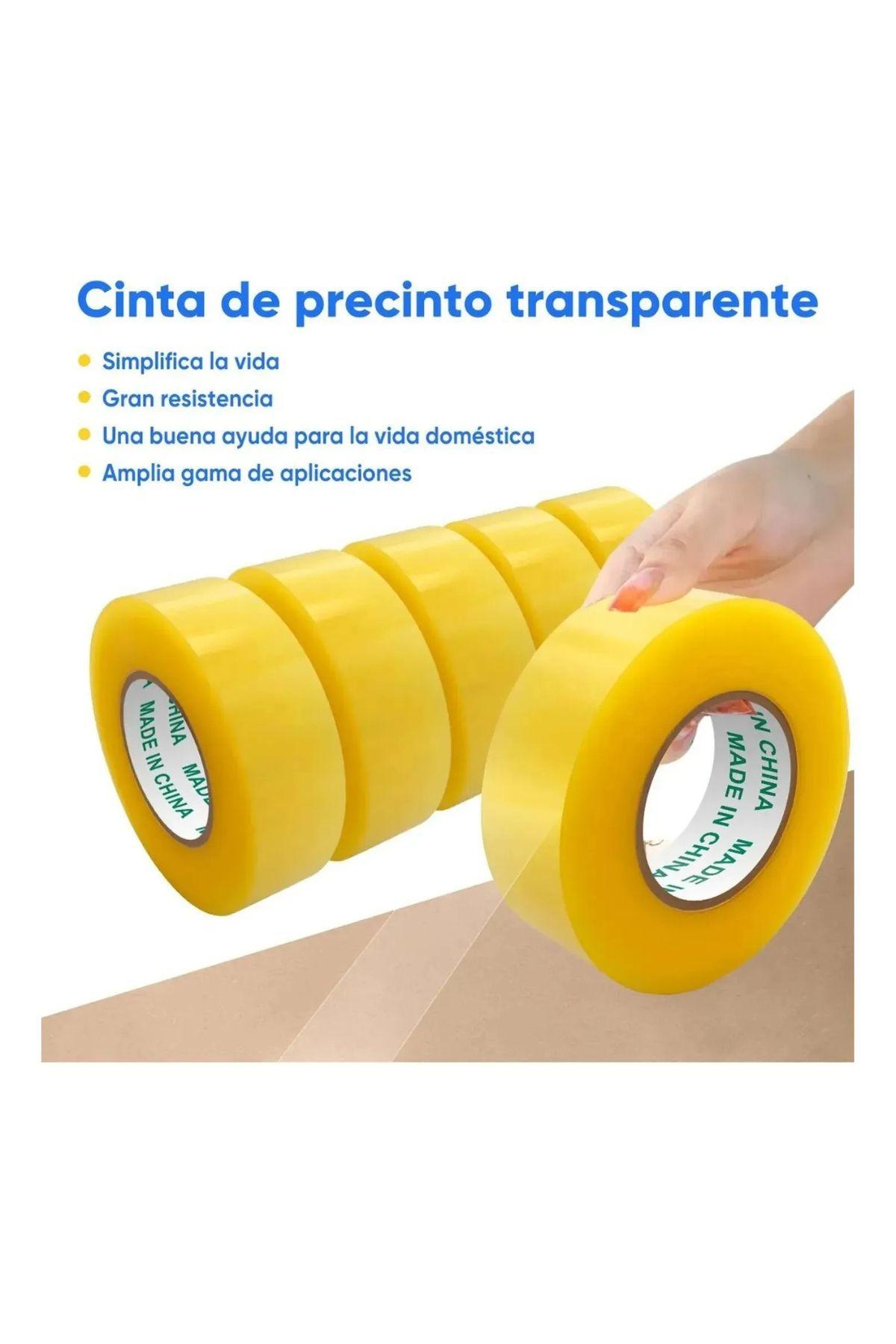 Pack X 6 Cinta Embalaje 4.8cm X 350 Mts Transparente. Oferta-4