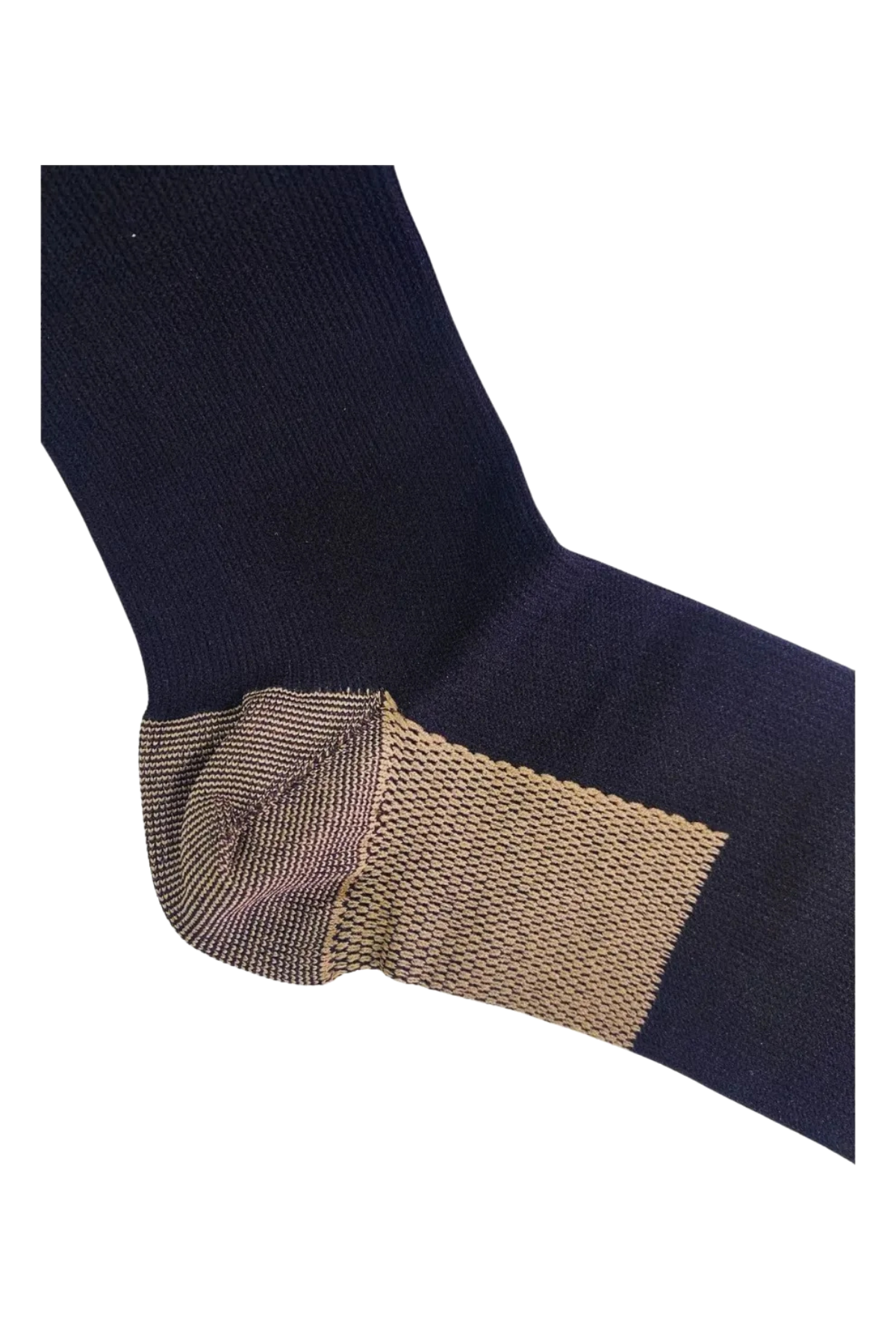 Pack 2 Pares Calcetas Compresión, Fibra De Cobre, Varices. 872-2