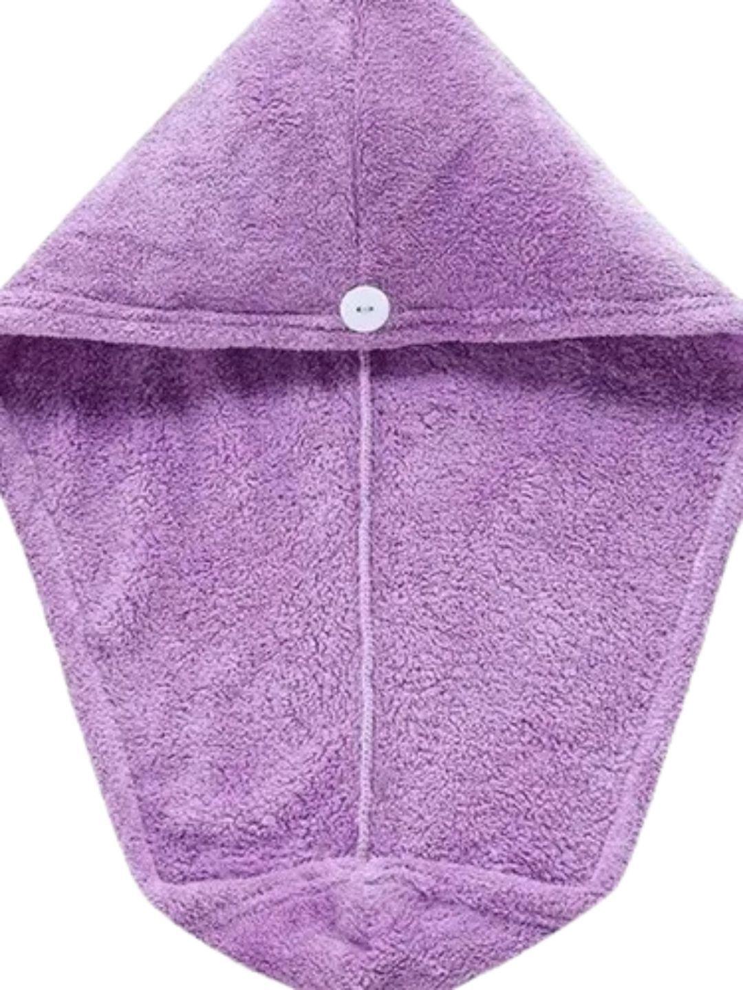 Toalla Gorro Turbante Microfibra Seca Pelo Para Cabello-2