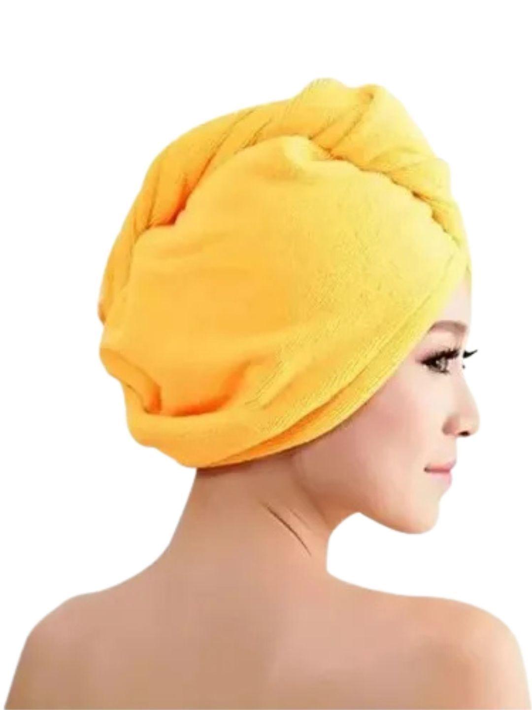 Toalla Gorro Turbante Microfibra Seca Pelo Para Cabello-4