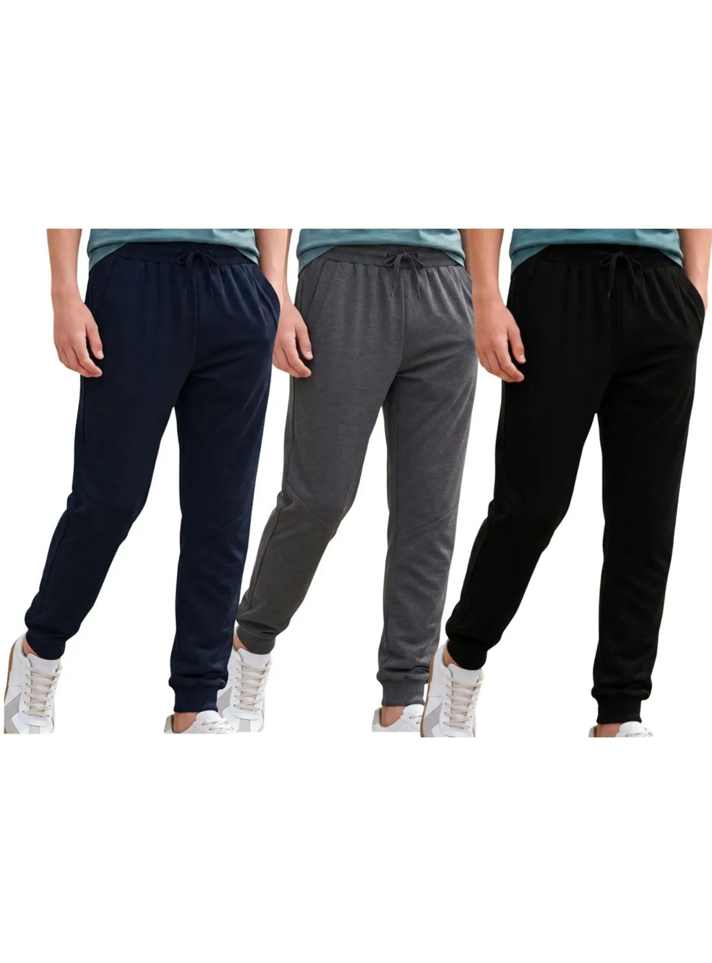 Pack 3 Pantalón Buzo Lol@s Algodón Sin Forro Polar 213-0