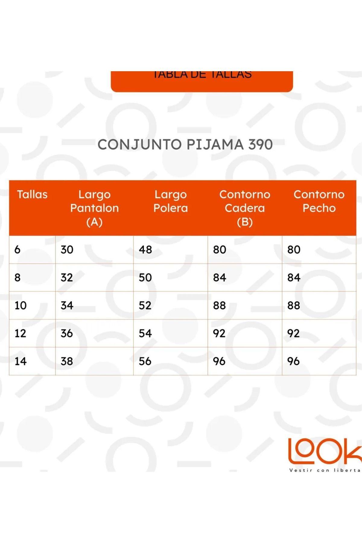 Pijama Niña Verano. Short Y Polera. Tallas. Diseños. 390-2