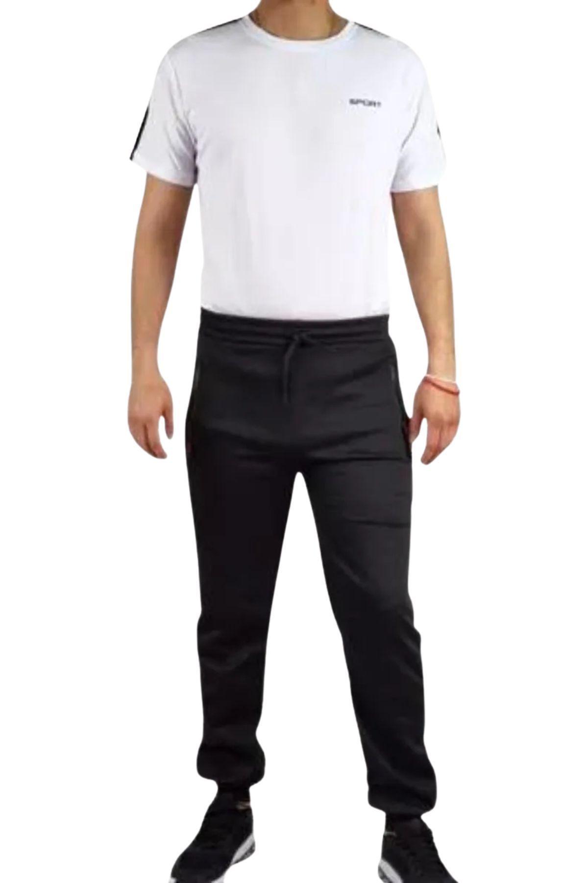 Pantalón Buzo Hombre Algodón. Jogger Sin Forro Polar. Verano 901-3