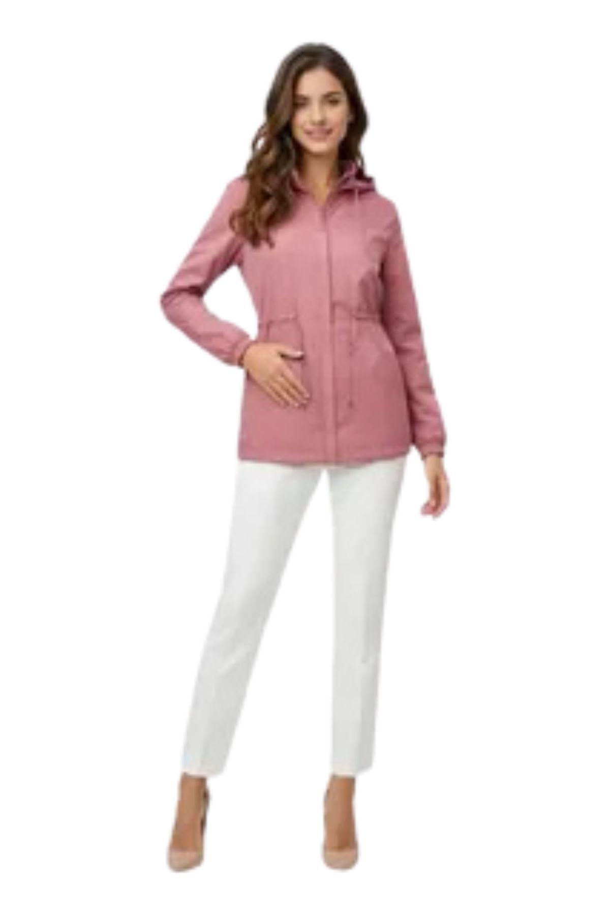 Corta Viento Mujer Parka Liviana Premium Chaqueta Gorro Impe H2-0