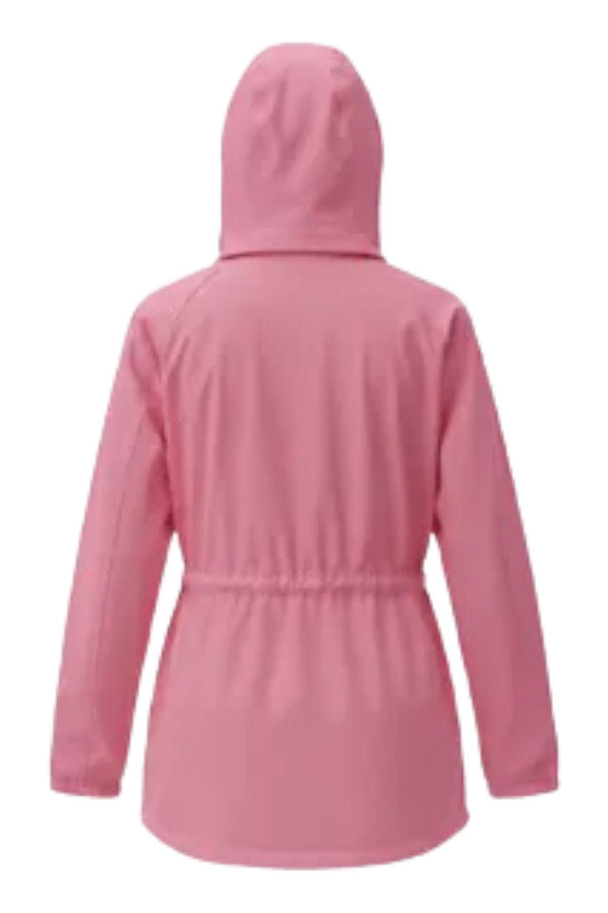 Corta Viento Mujer Parka Liviana Premium Chaqueta Gorro Impe H2-4