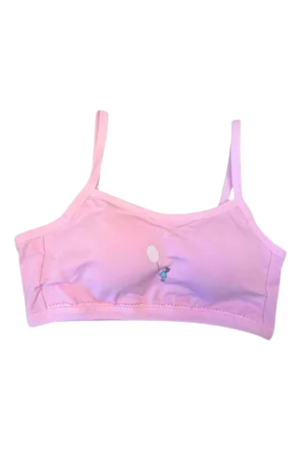 Pack 2 Sostén Peto. Niña Juvenil. Algodón Con Relleno 920-4