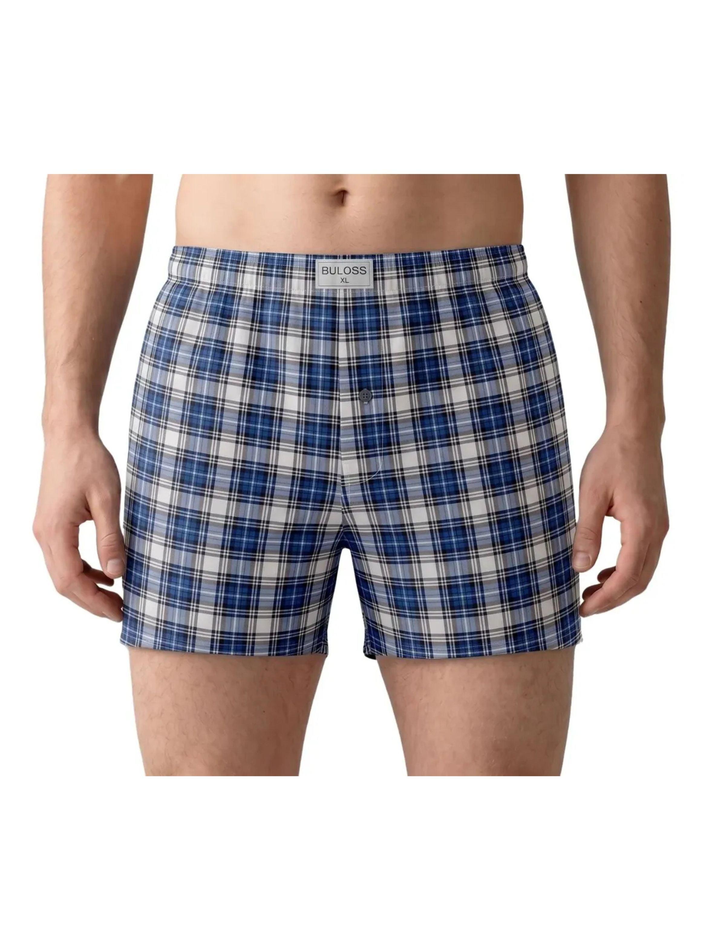 Pack 4 Bóxer Short Calzoncillo Suelto Tradicional Marrueco 008-3