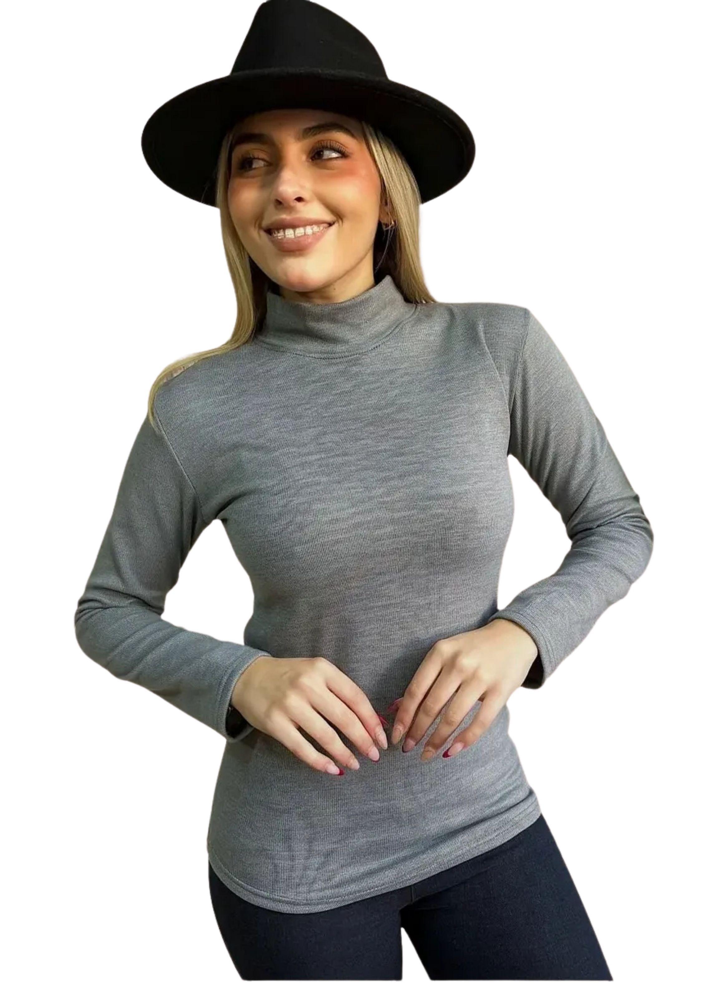 Polera Beatle Mujer Juvenil Manga Larga Lanilla Y Polar 2035-0