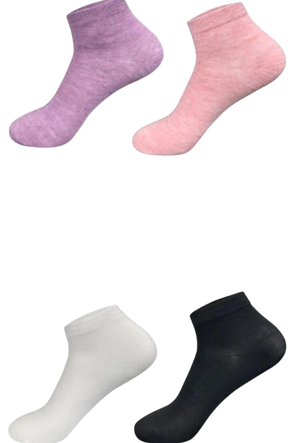 Pack 6 Pares Calceta Deportiva Mujer Corta Bambú. Tobillera. 101-2