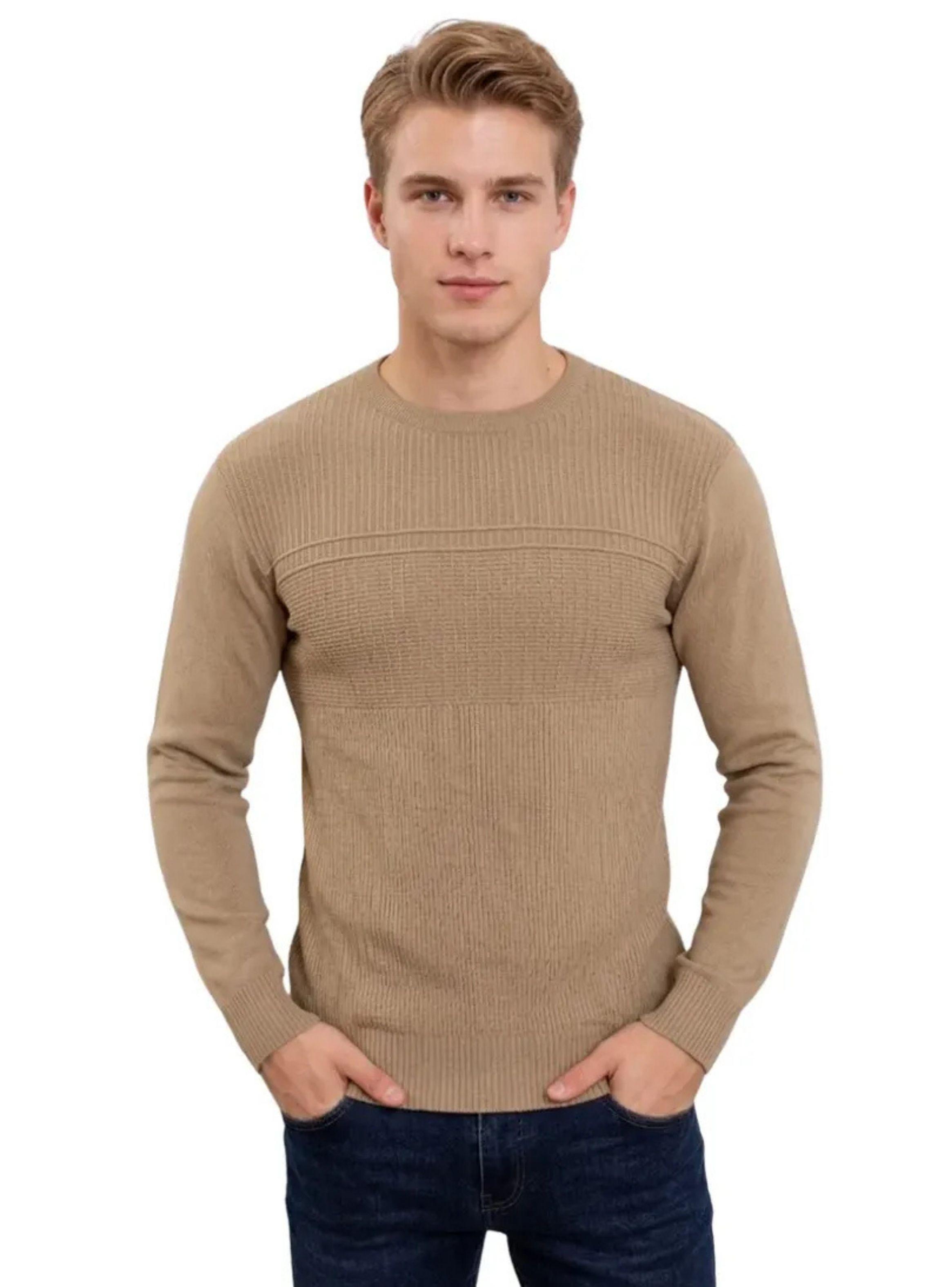 Sweater Hombre Cuello Redondo Pullover Hilo 7255-0