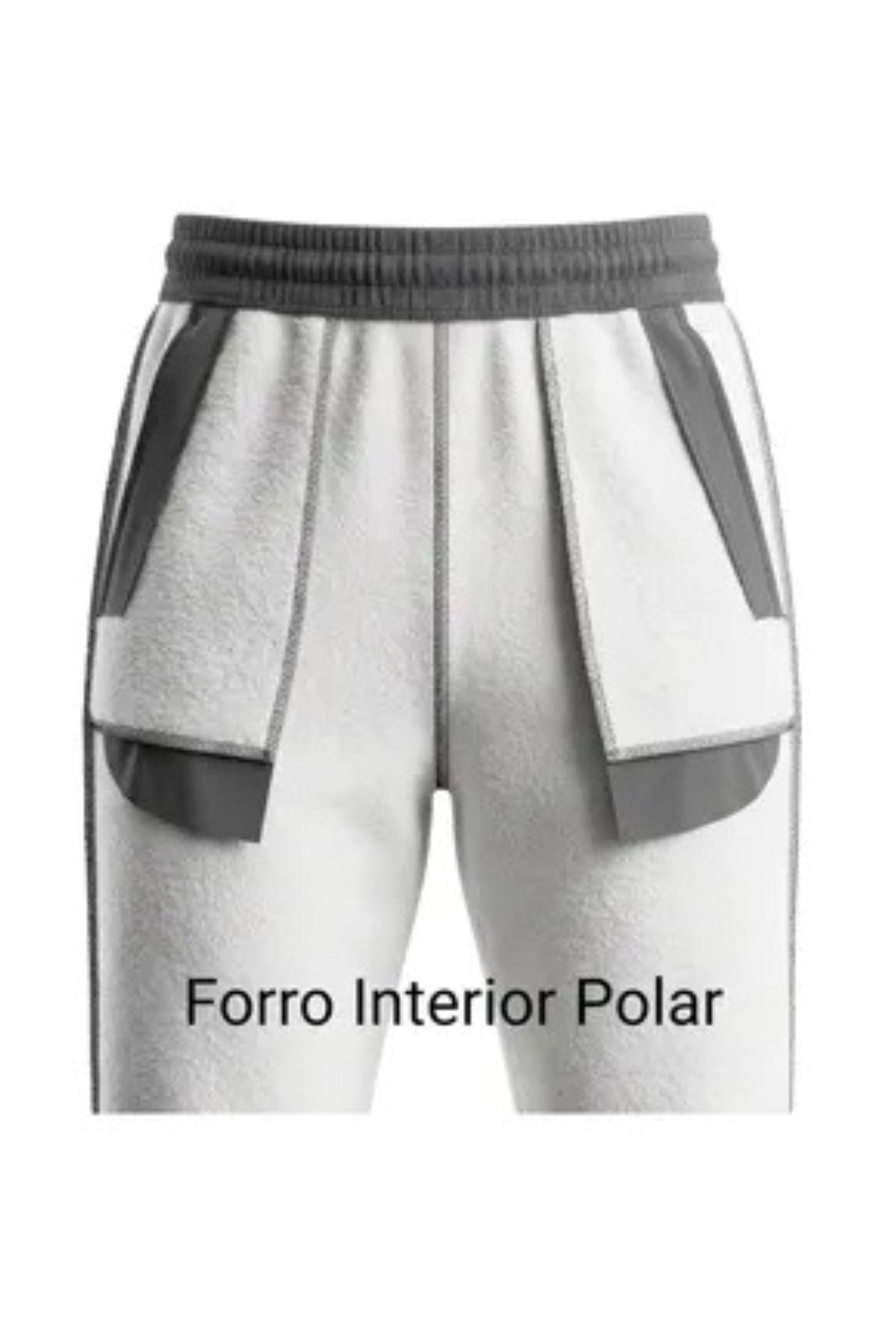 Pantalón Buzo Recto Cargo Hombre Invierno. Jogger Juvenil .7159-4