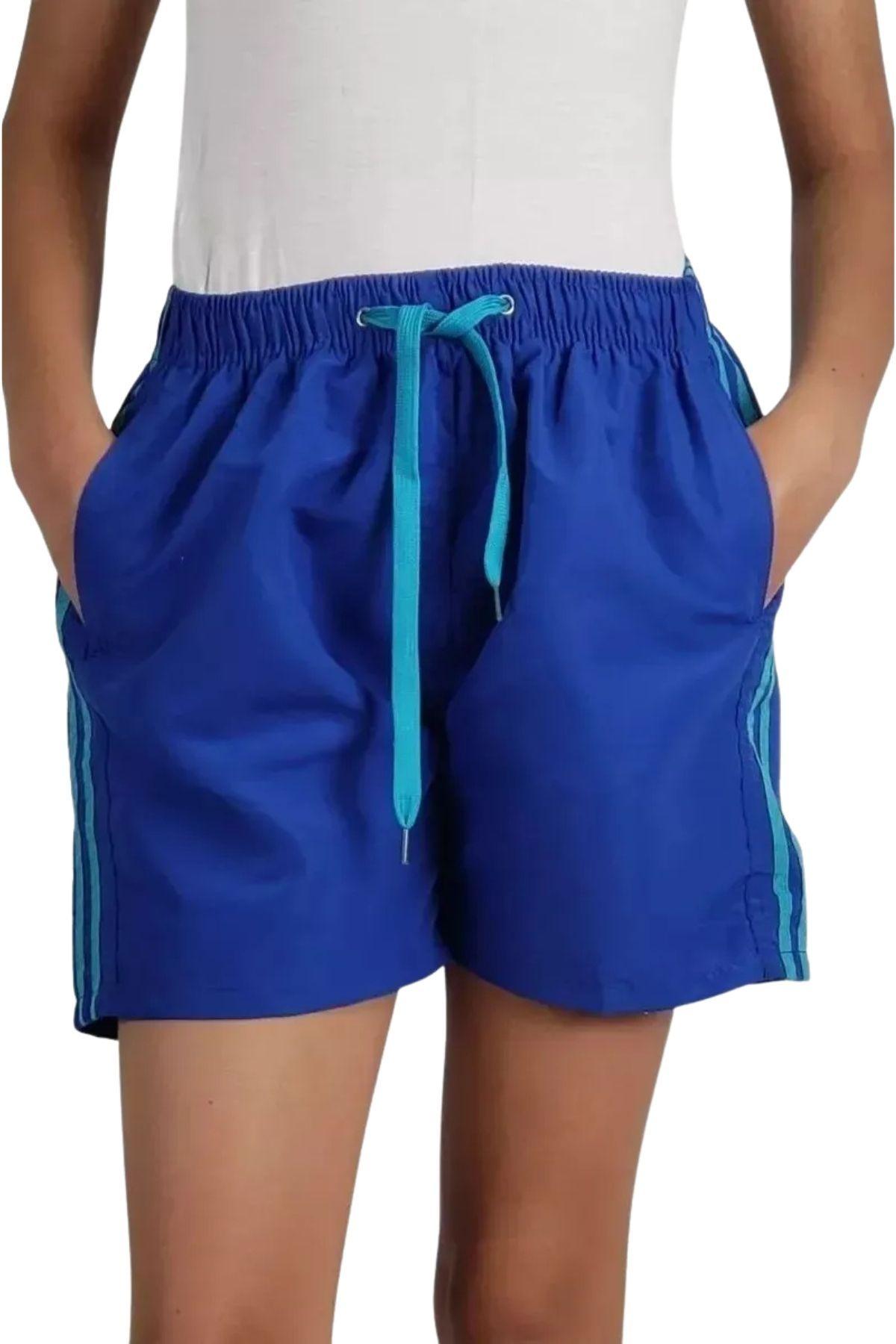 Pack 3 Short Traje De Baño Niños, Juvenil Forro Malla.  504-4