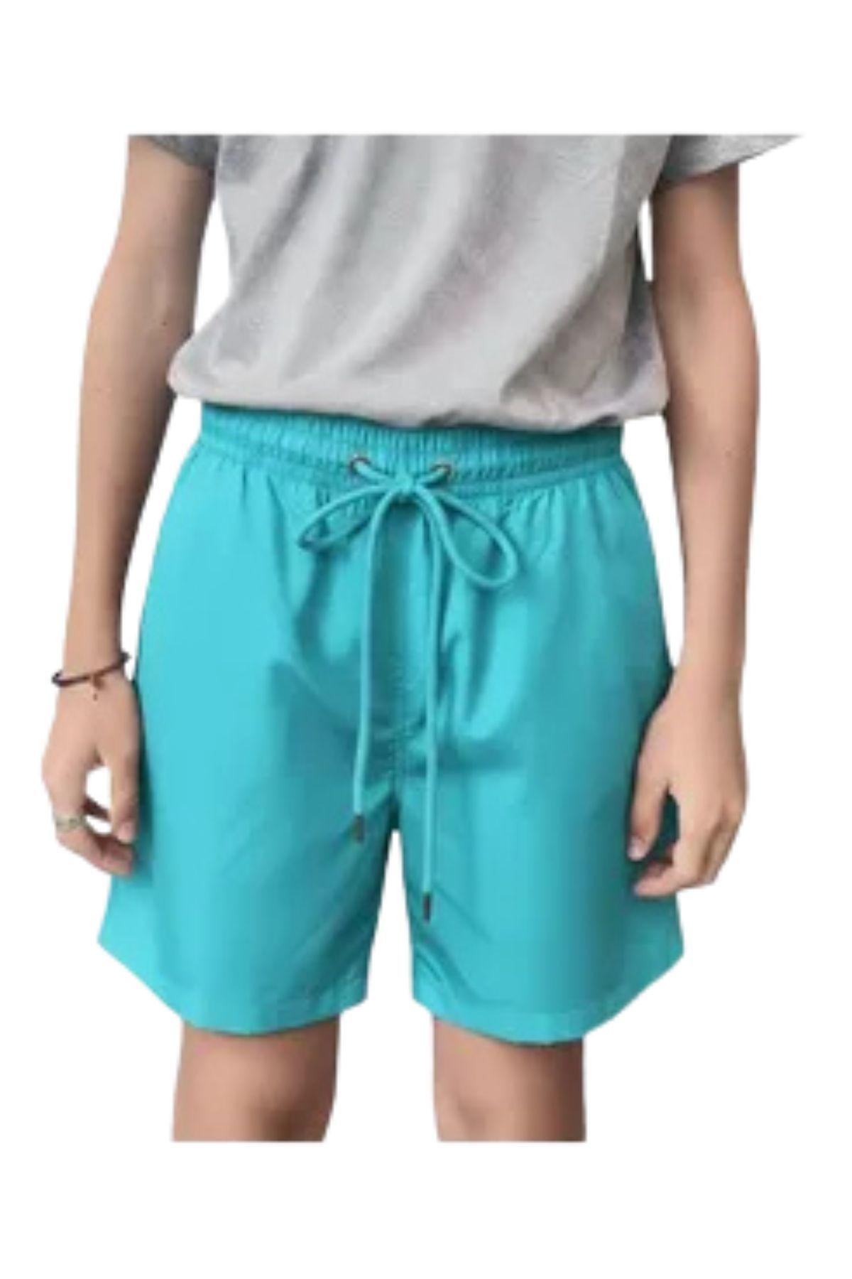 Pack 3 Short Traje De Baño Niños, Juvenil Forro Malla.  504-5