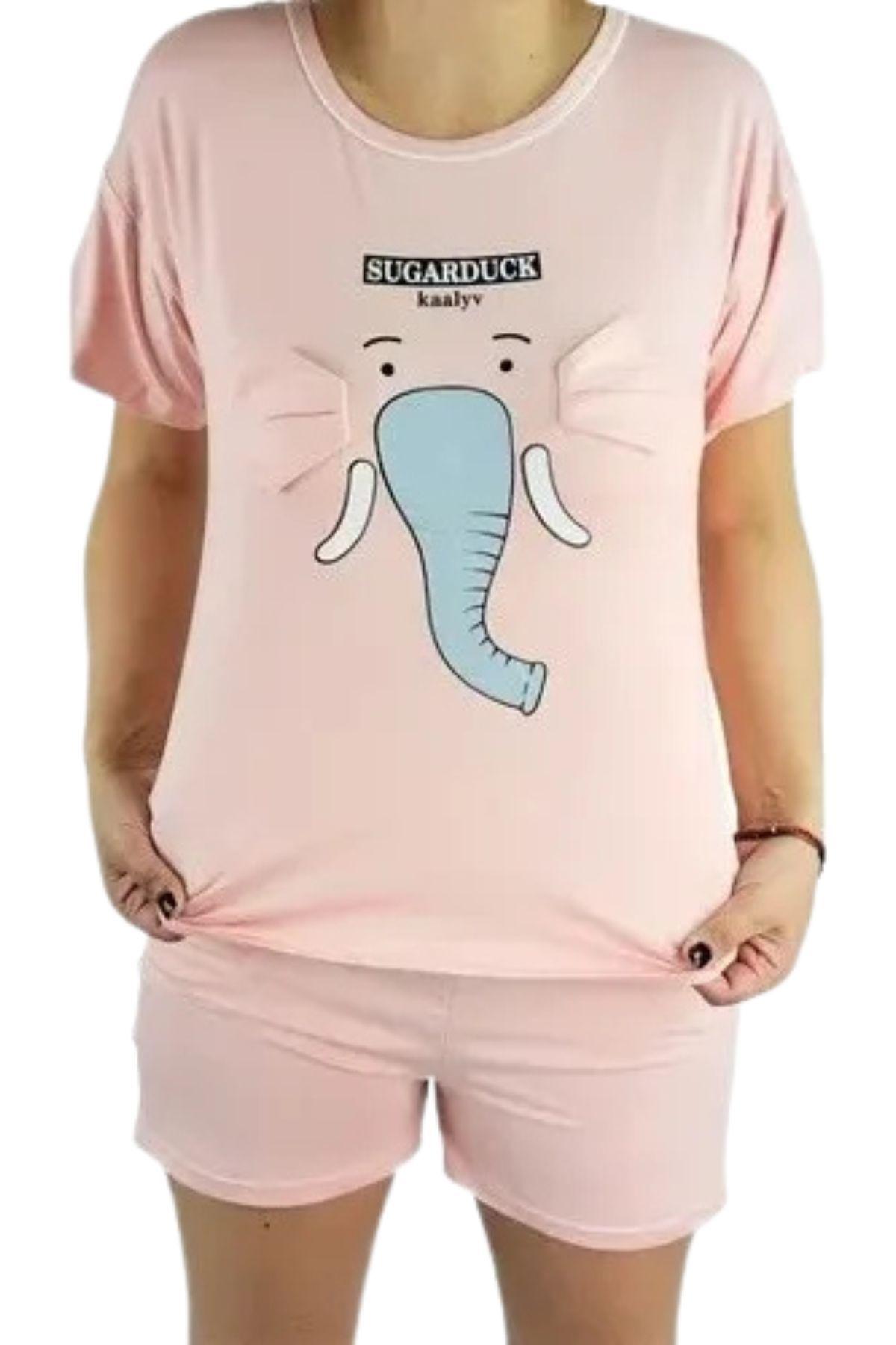 Pijama Mujer Verano. Polera Y Short. Diseños. 552-1