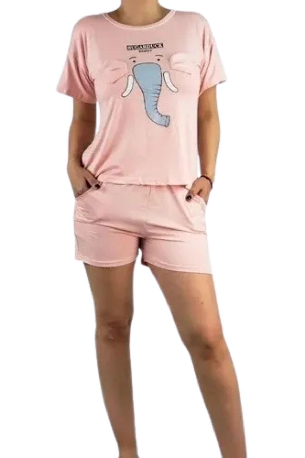 Pijama Mujer Verano. Polera Y Short. Diseños. 552-2