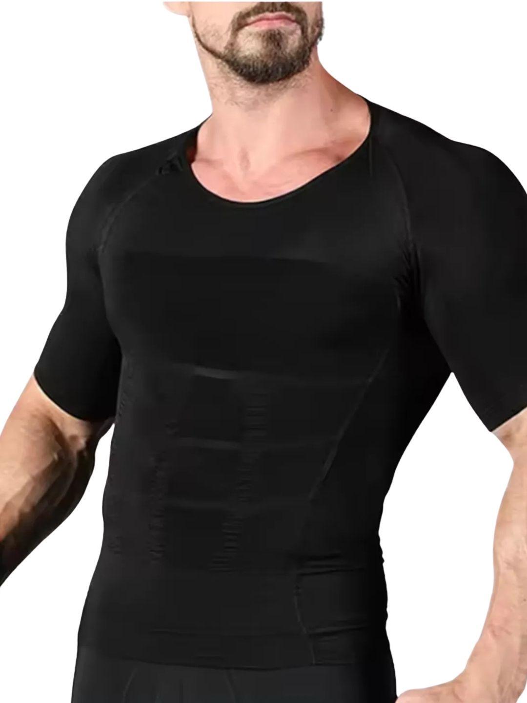 Pack 2 Polera Compresión Hombre Faja Camiseta Reductora 779-6