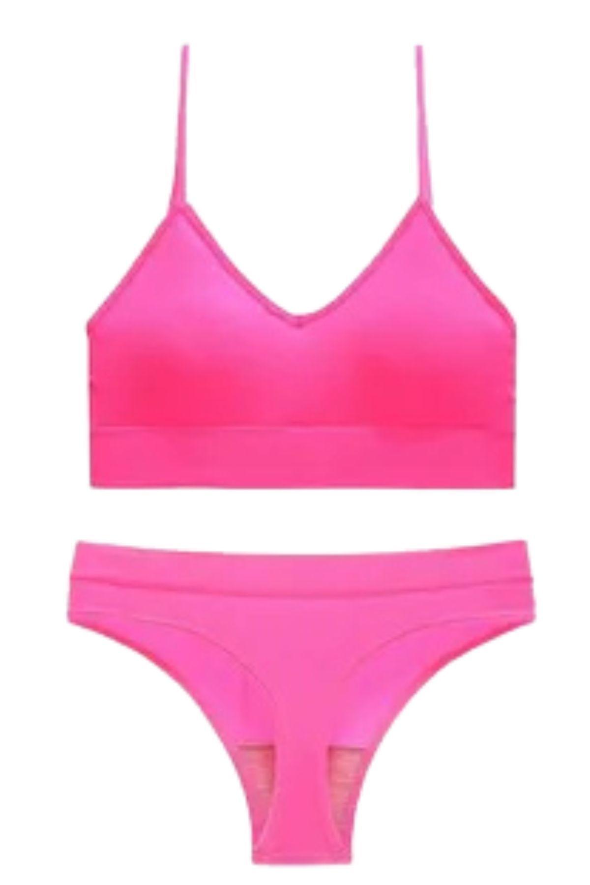 Lencería Conjunto Ropa Interior Sosten + Calzon. Dos Piezas 666-2