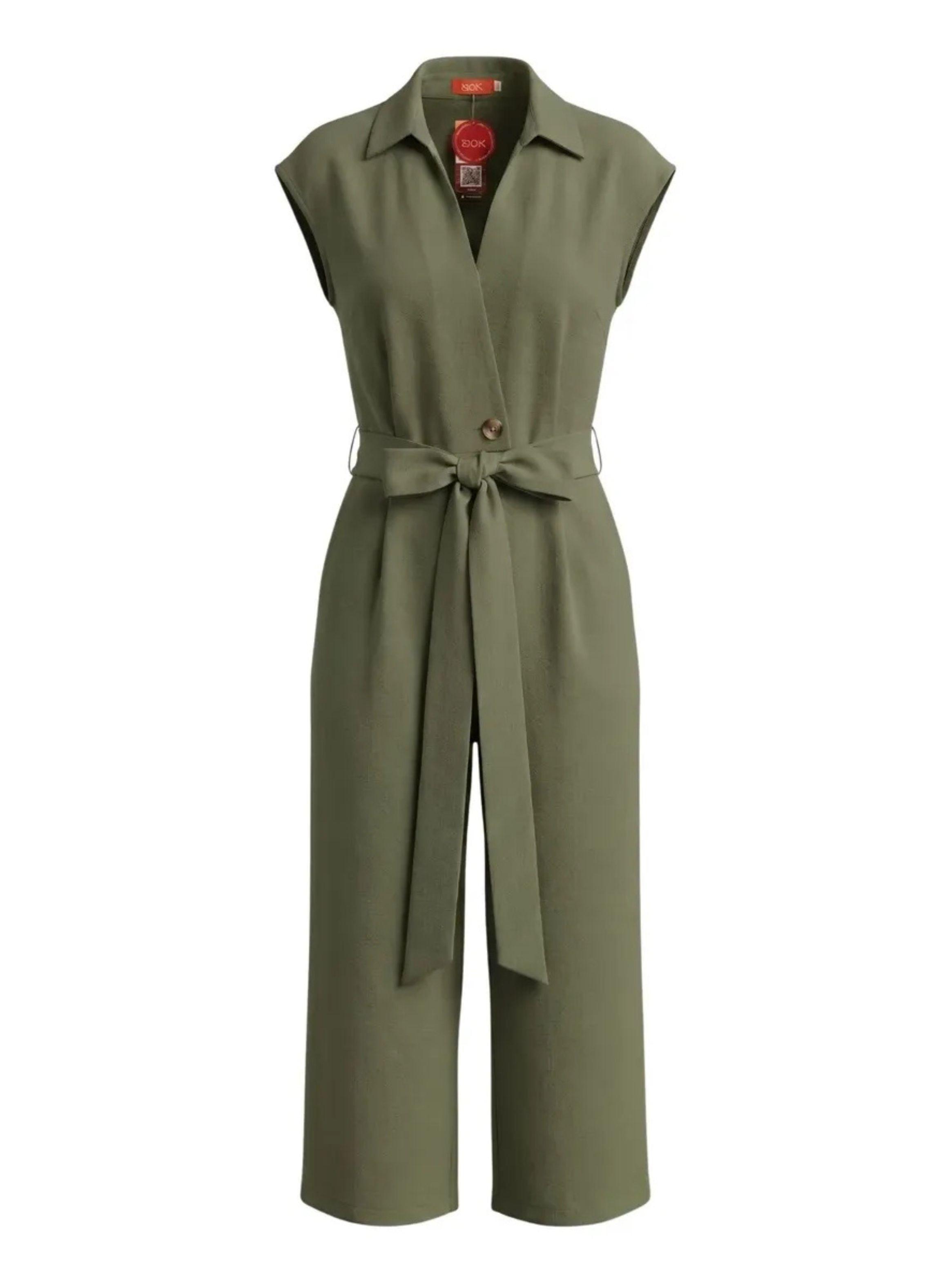 Enterito Jumpsuit Palazzo Largo Elegante Casual Fiesta Mujer 3386-5