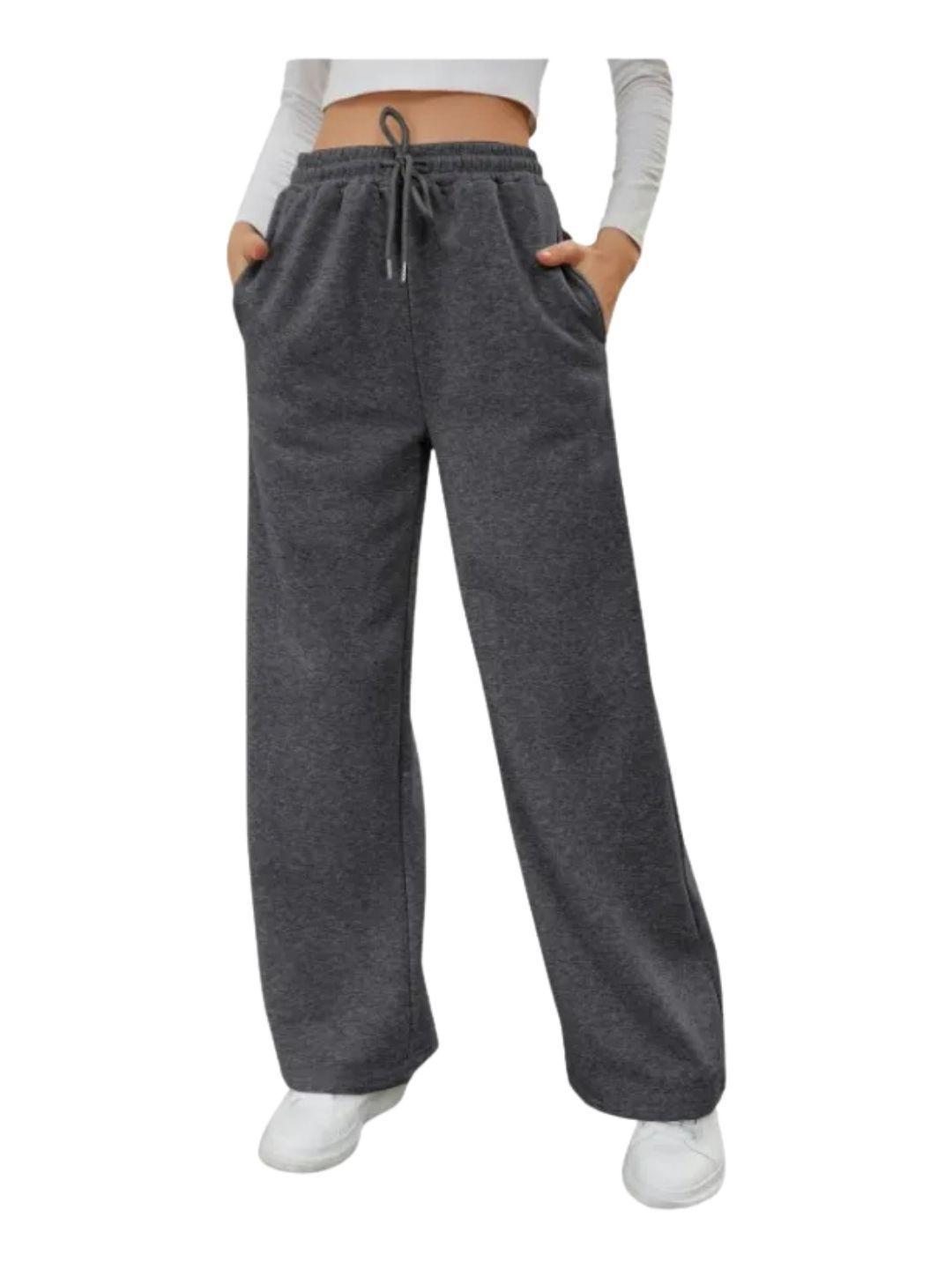 Pack 2 Pantalones Recto Jogger Buzo Mujer Algodon Forro Polar 138-4