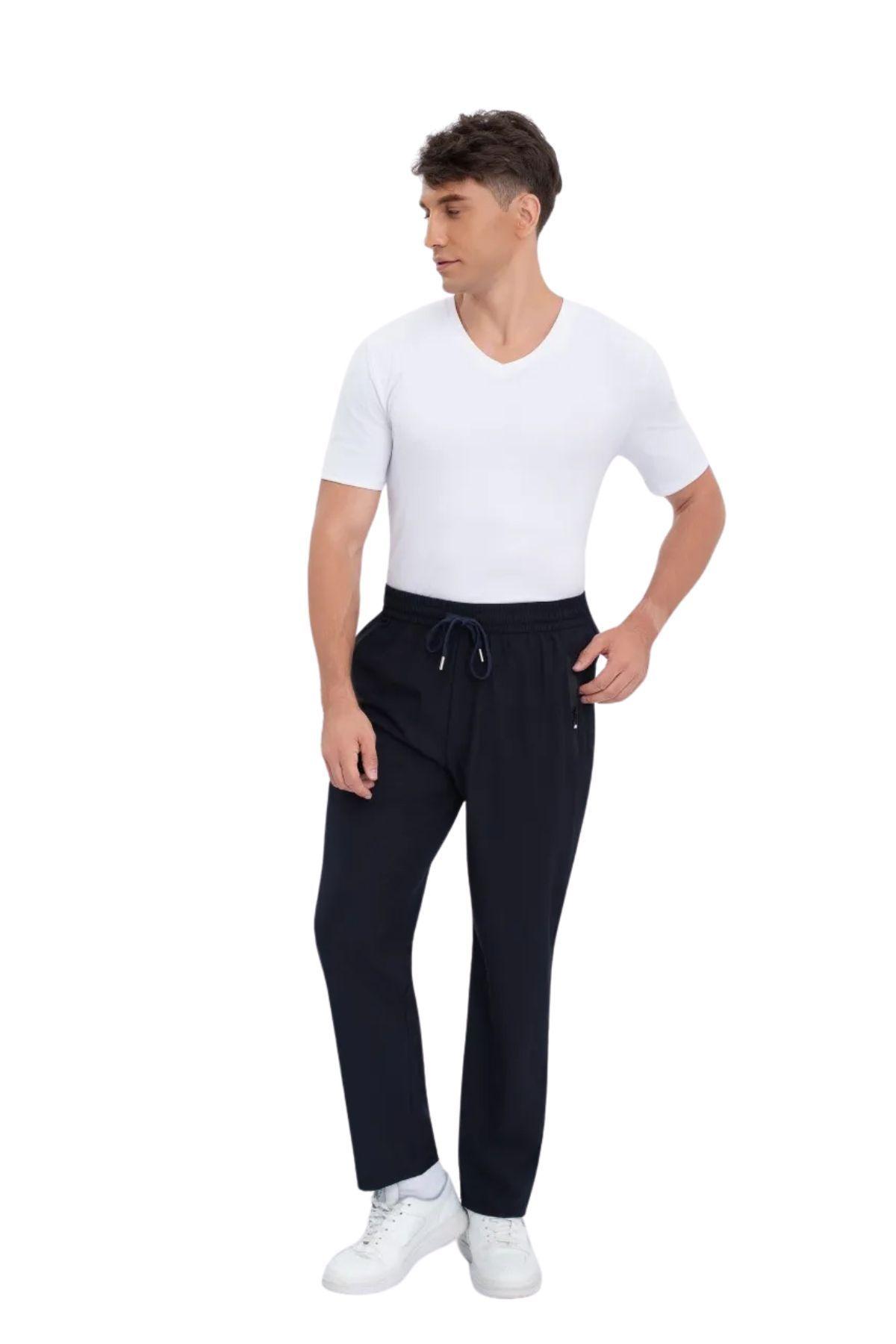 Pantalón Buzo Hombre Recto Liviano. Secado Rápido. Premium 4010-3
