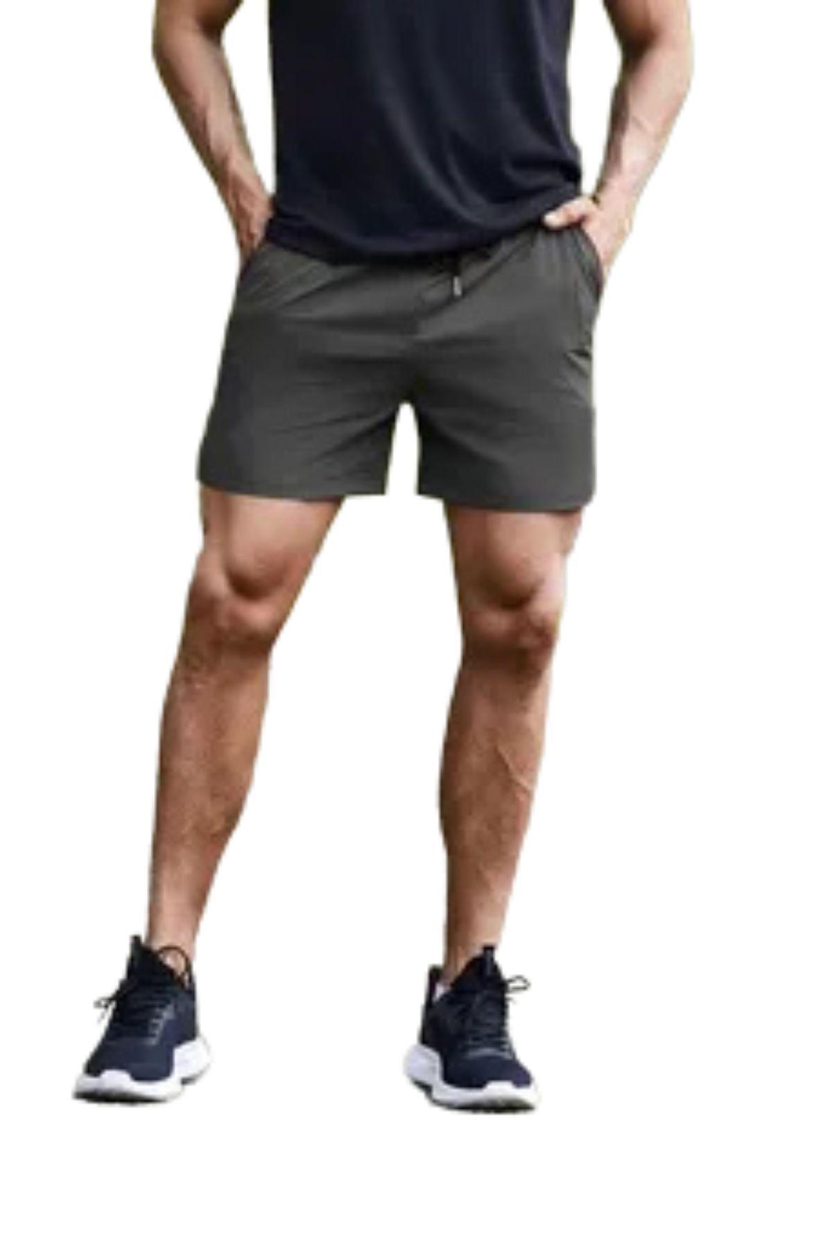 Pack 3 Short Gimnasio Bolsillo Poliéster Hombre Colores Surt 8798-4