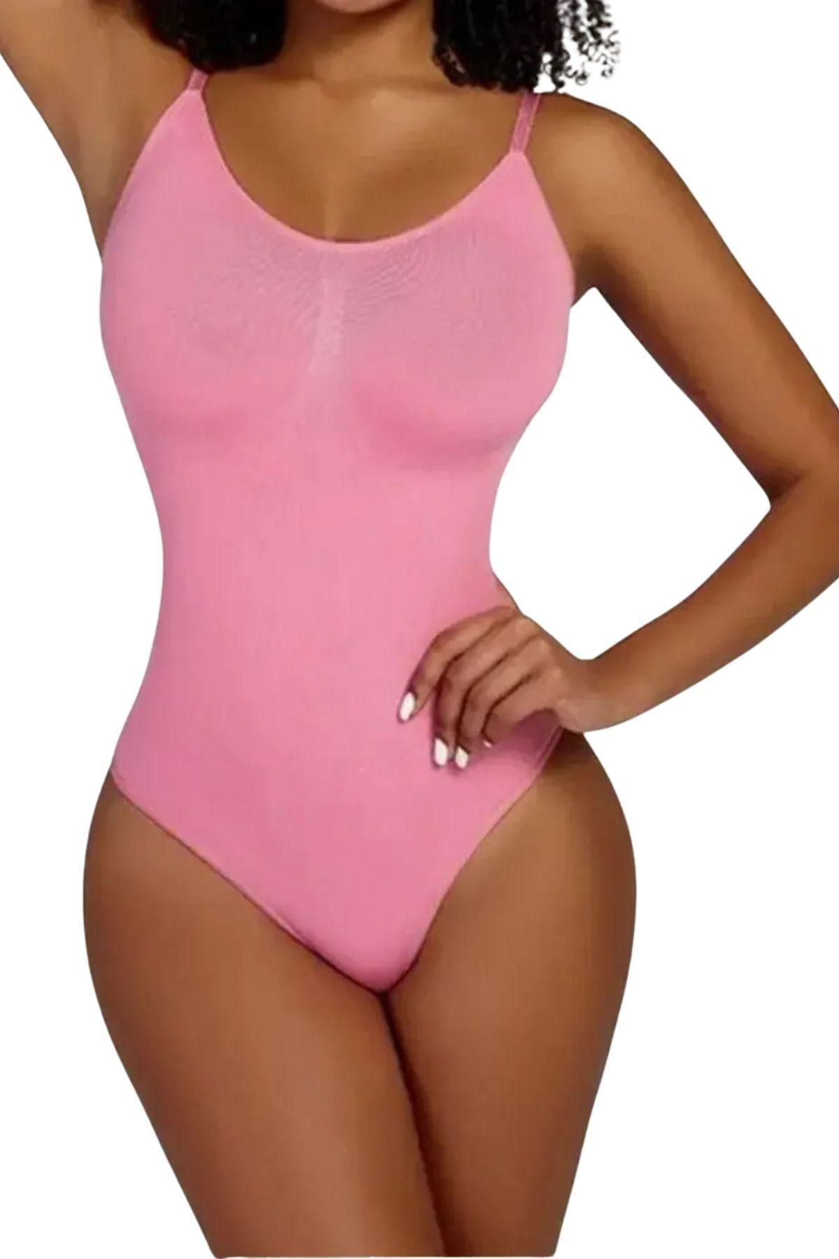 Body Suit Viral Reductor Modelador Invisible Colaless Fucsia 360-4