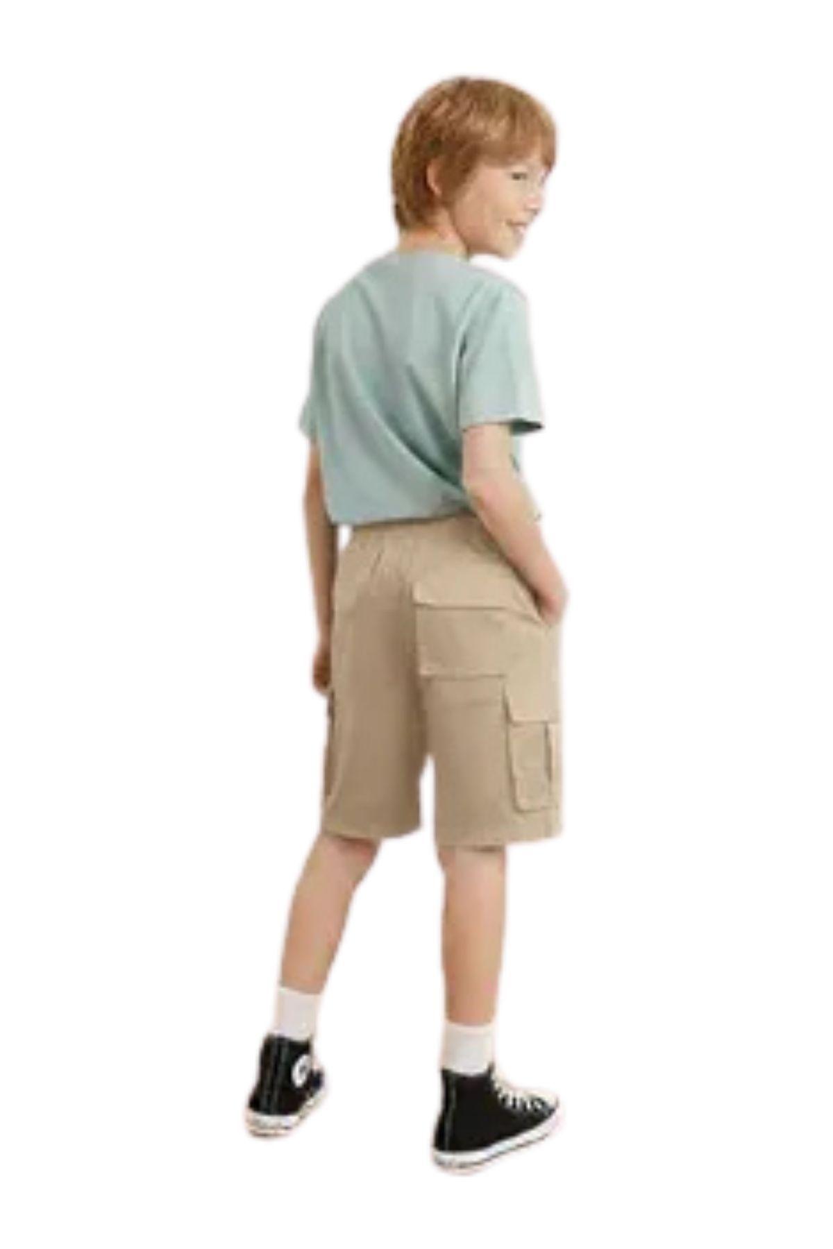 Pack 2 Pantalones Cortos Niño Y Juvenil. Short Bermuda Cargo K35-2