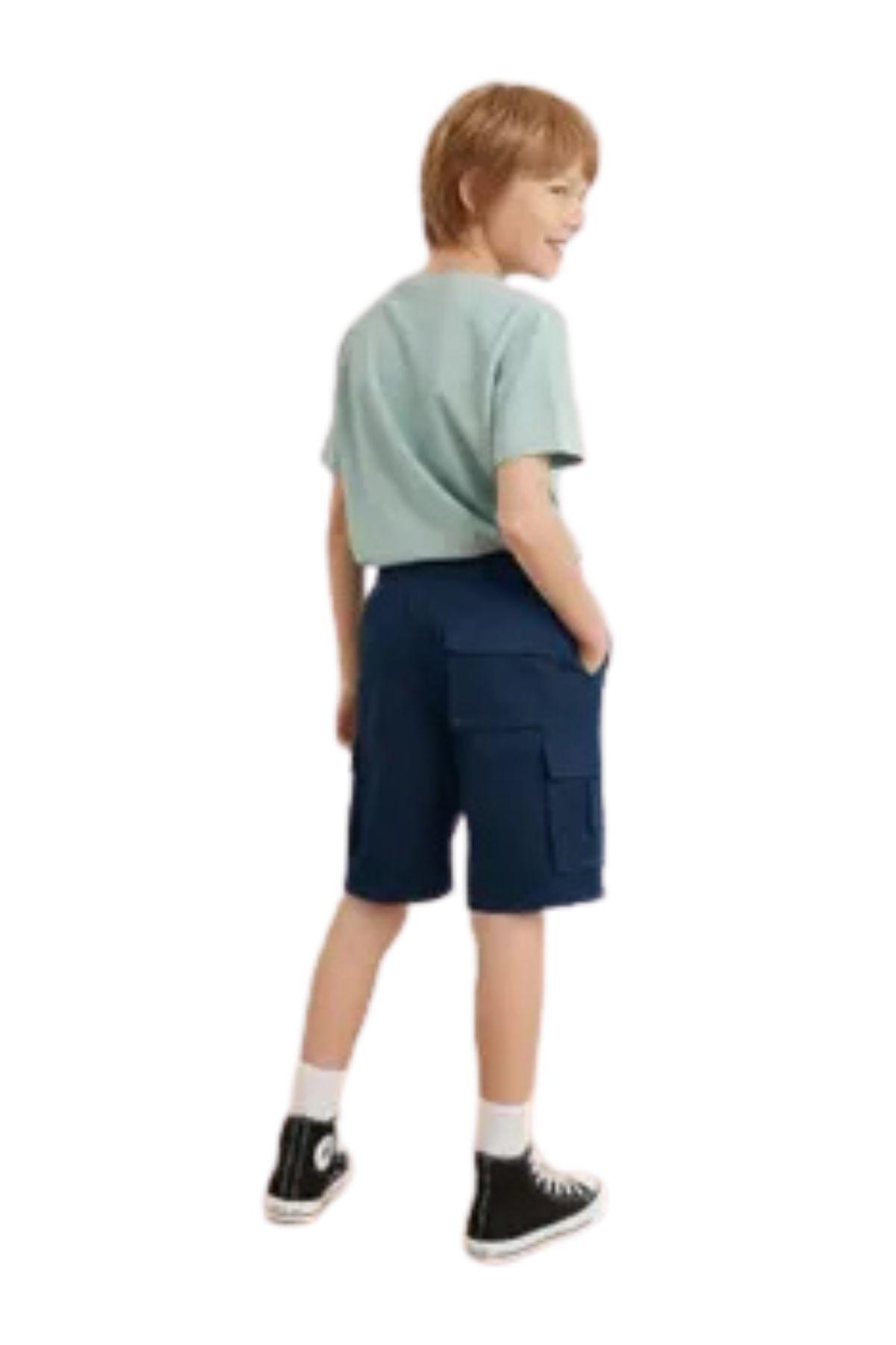 Pack 2 Pantalones Cortos Niño Y Juvenil. Short Bermuda Cargo K35-3