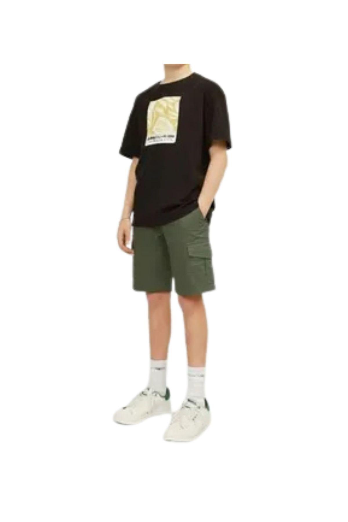 Pack 2 Pantalones Cortos Niño Y Juvenil. Short Bermuda Cargo K35-5