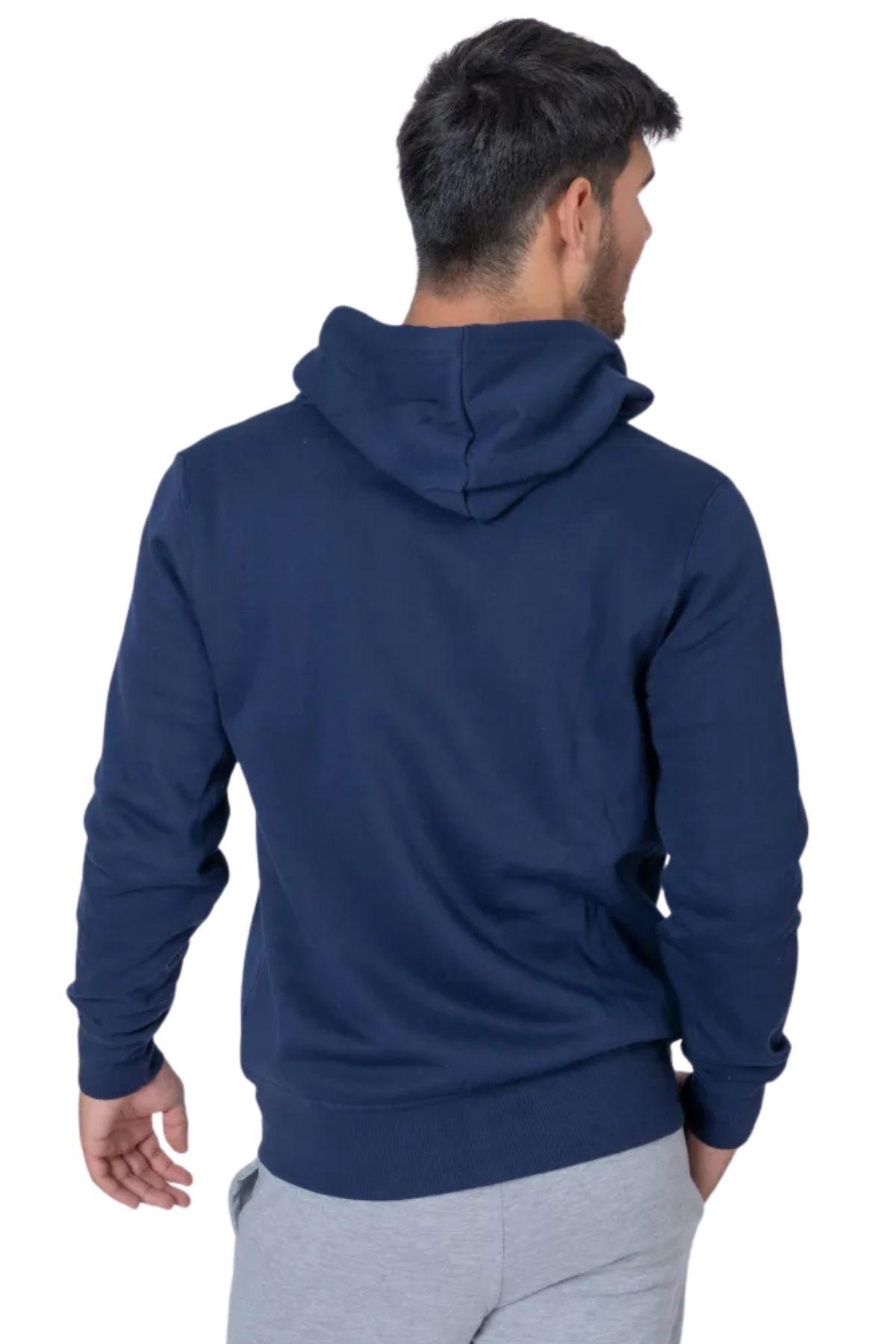 Polerón Hombre Con Capucha Y Cierre. Delgado Verano Unisex 3017-3