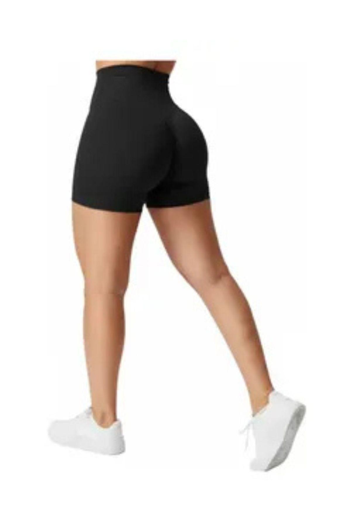 Short Algodón Corto. Tipo Calza, Mujer. Gym. Colegio 485-1