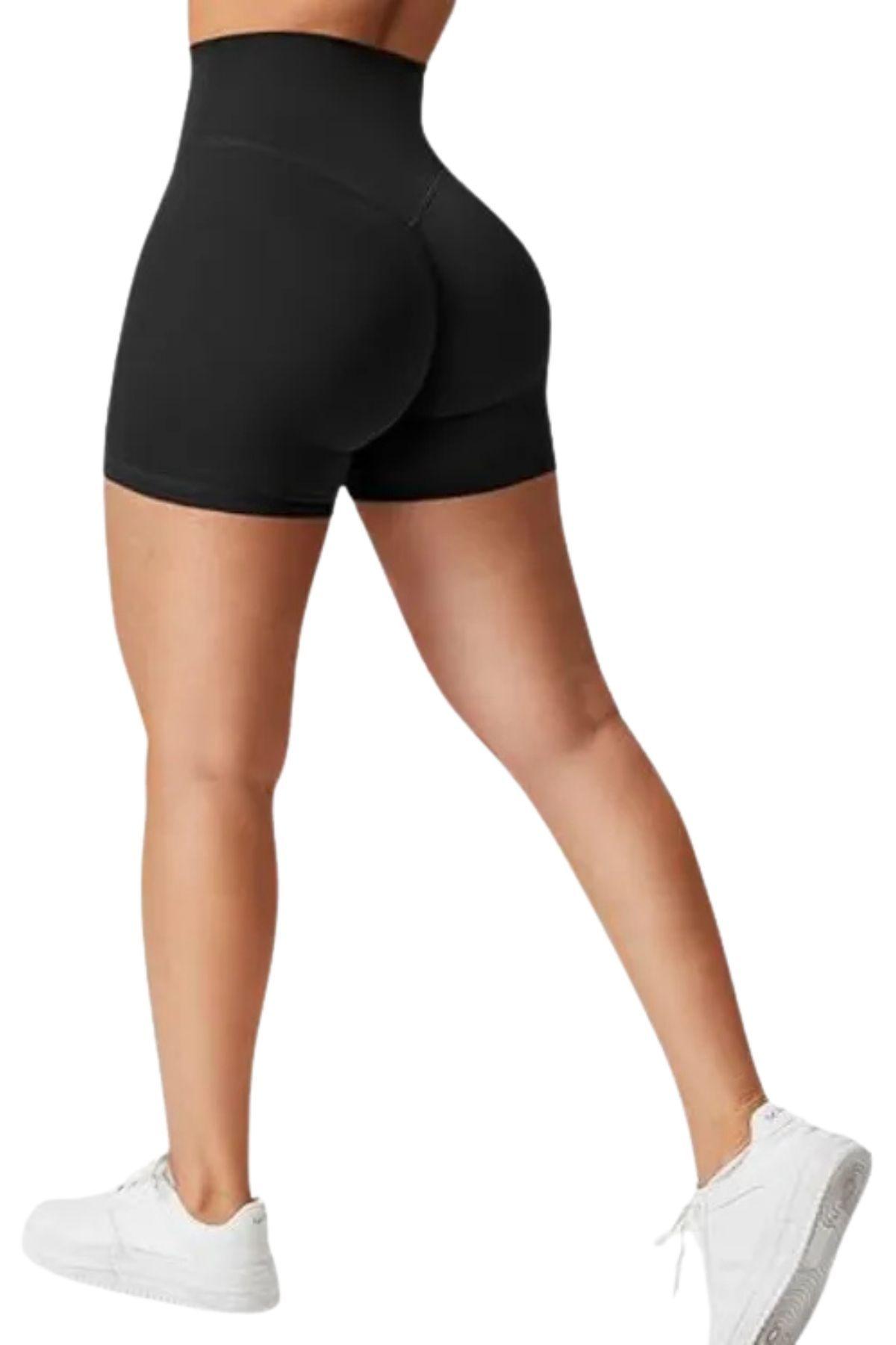 Short Algodón Corto. Tipo Calza, Mujer. Gym. Colegio 485-2