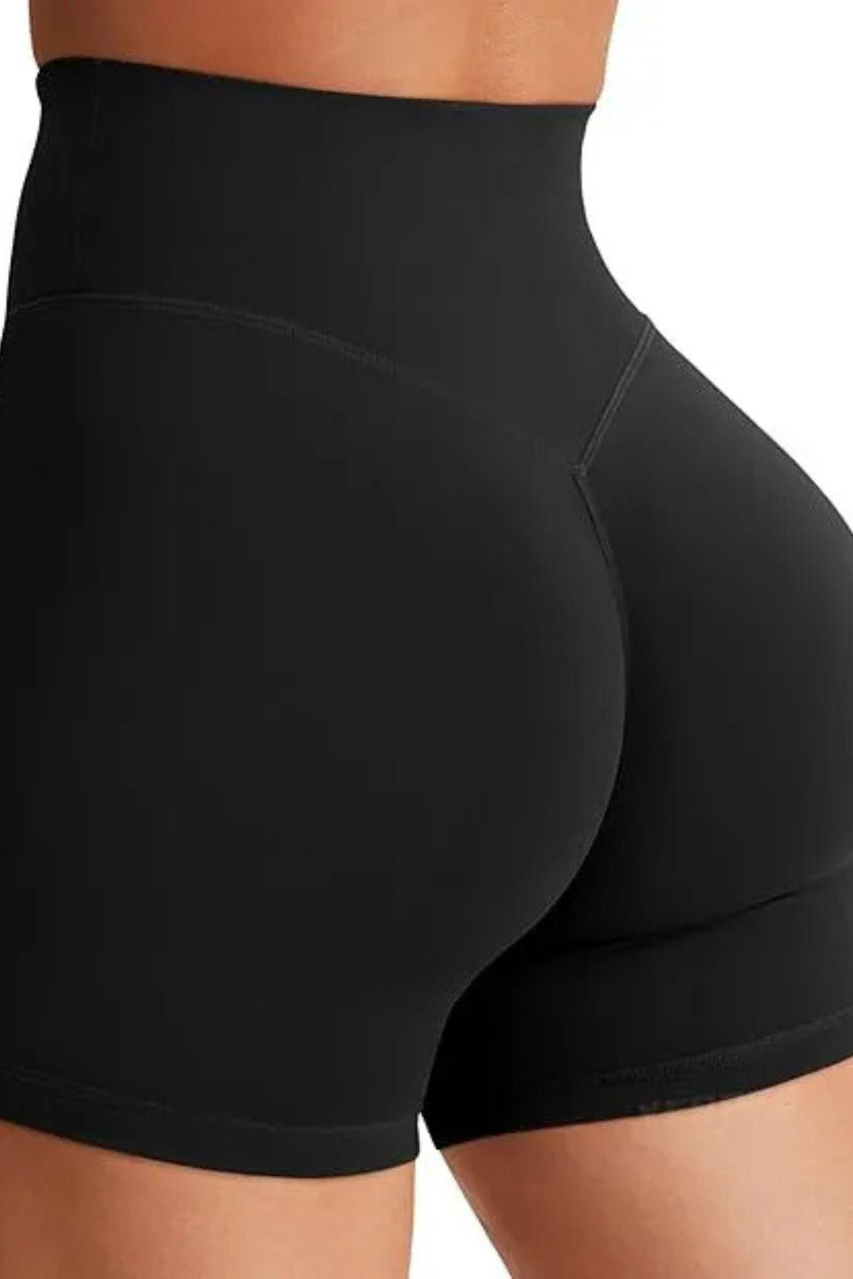 Short Algodón Corto. Tipo Calza, Mujer. Gym. Colegio 485-3