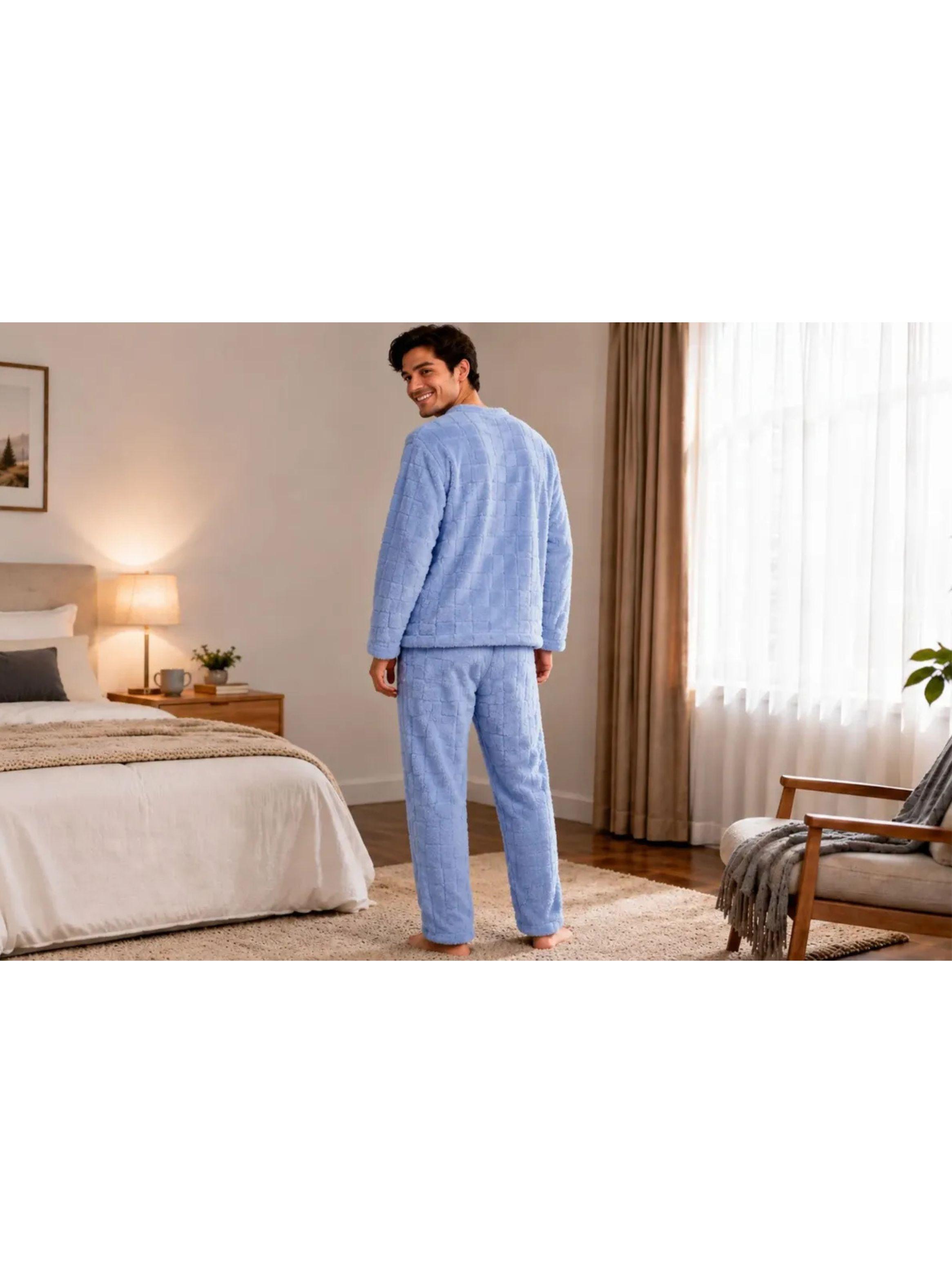 Pijama Hombre Polar Excelente Calidad 251-4
