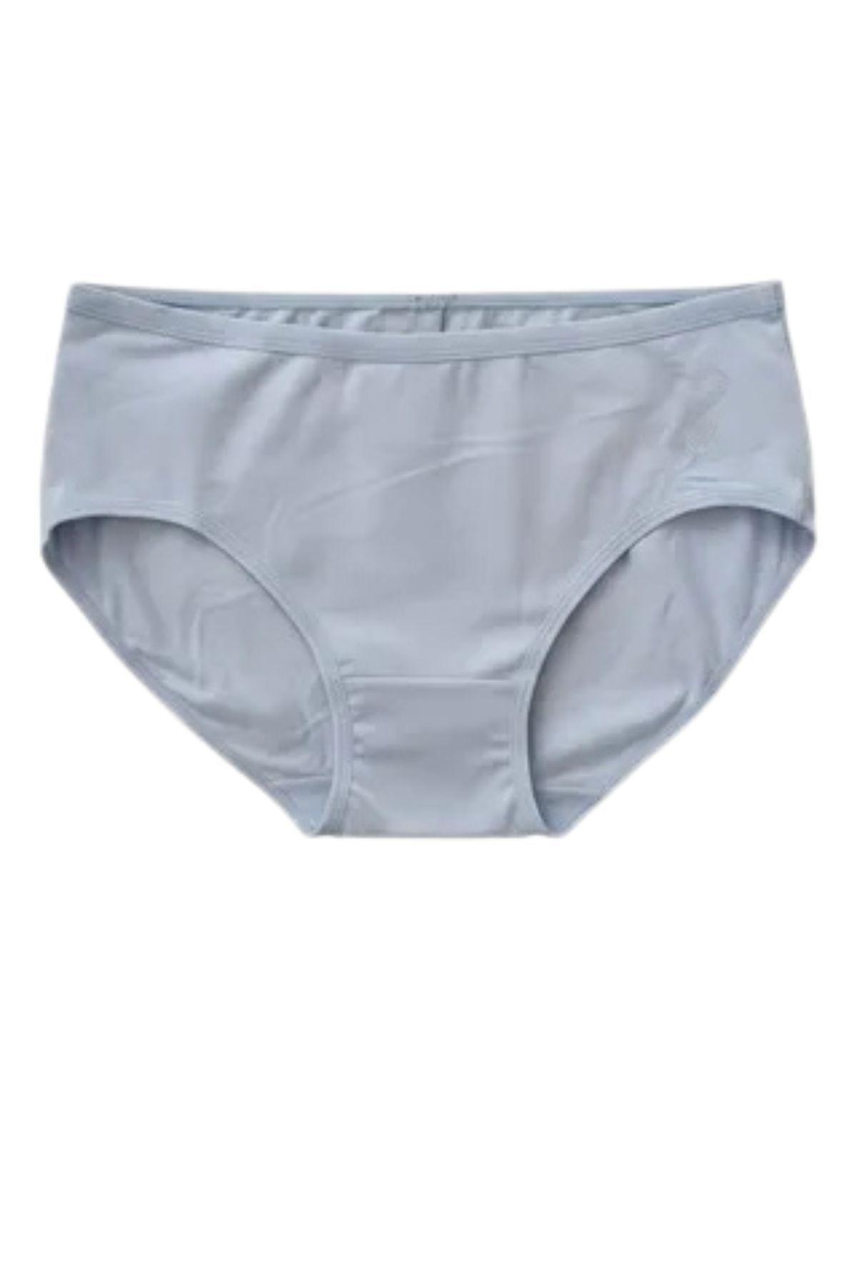 Pack 3 Calzón Alto Mujer Algodón. Colores Surtidos. Cotton 417-2