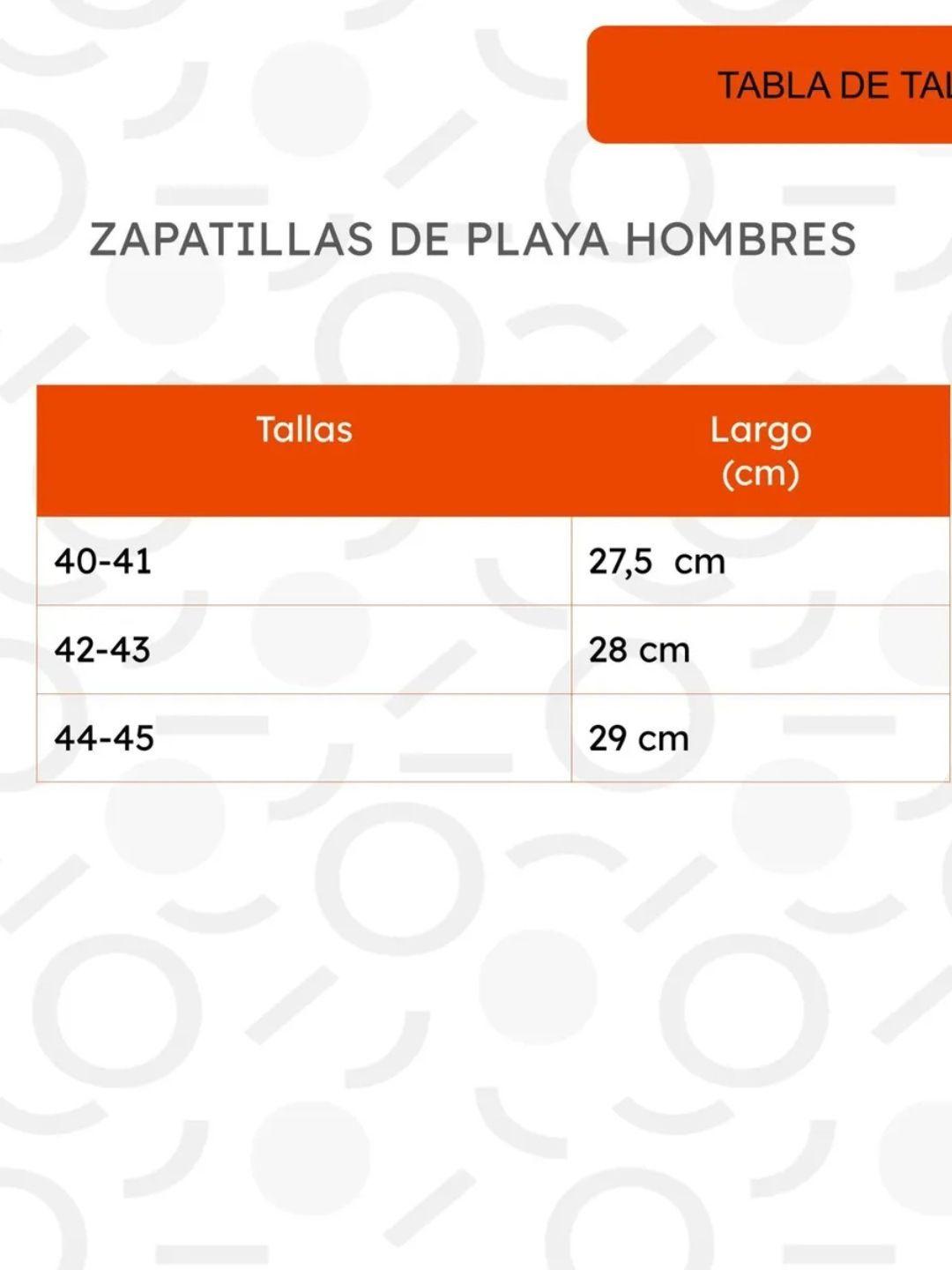 Zapatilla Playa De Agua Deportivo  Adulto Hombre 451-3
