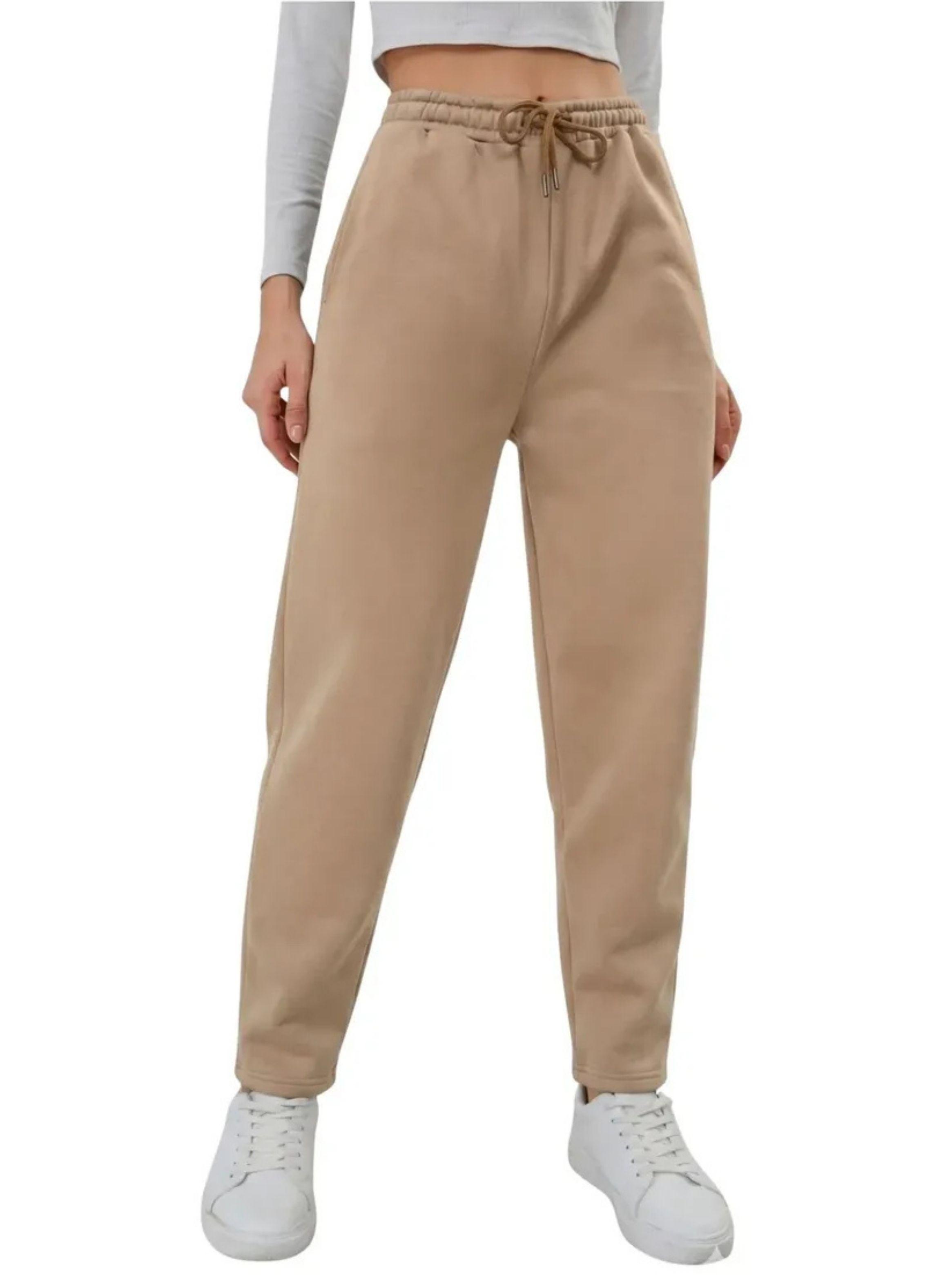 Pantalon Jogger Buzo Mujer Algodon Forro Polar 138-0