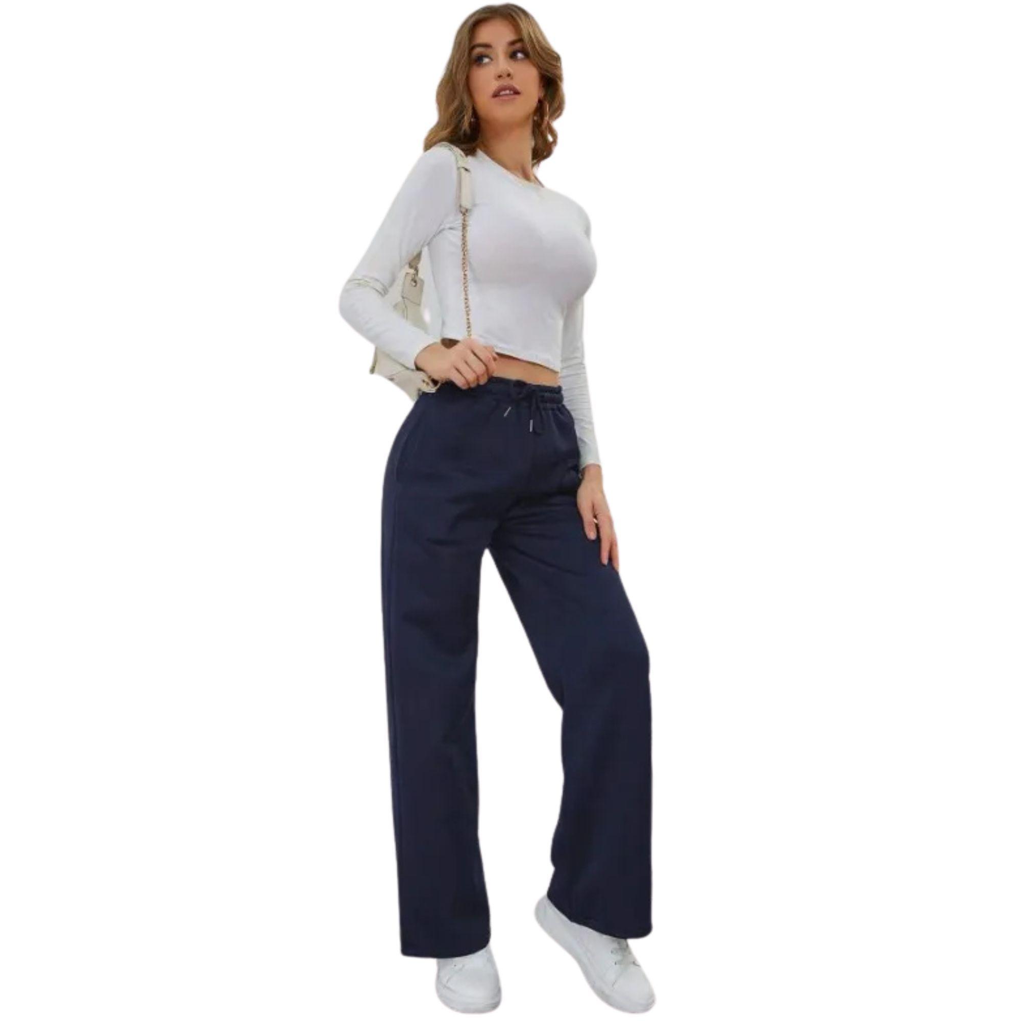 Pantalon Jogger Buzo Mujer Algodon Forro Polar 138-2