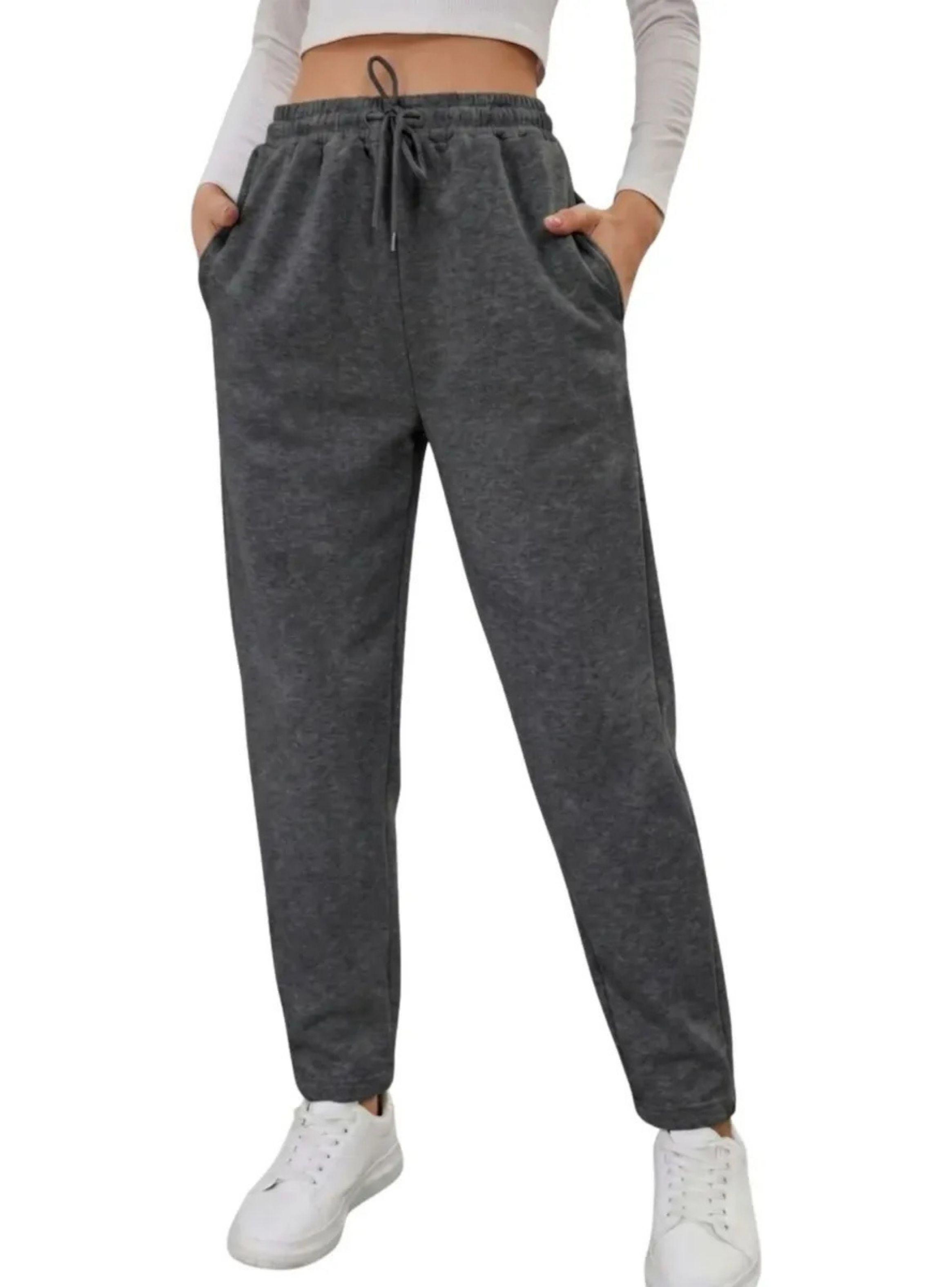 Pantalon Jogger Buzo Mujer Algodon Forro Polar 138-0