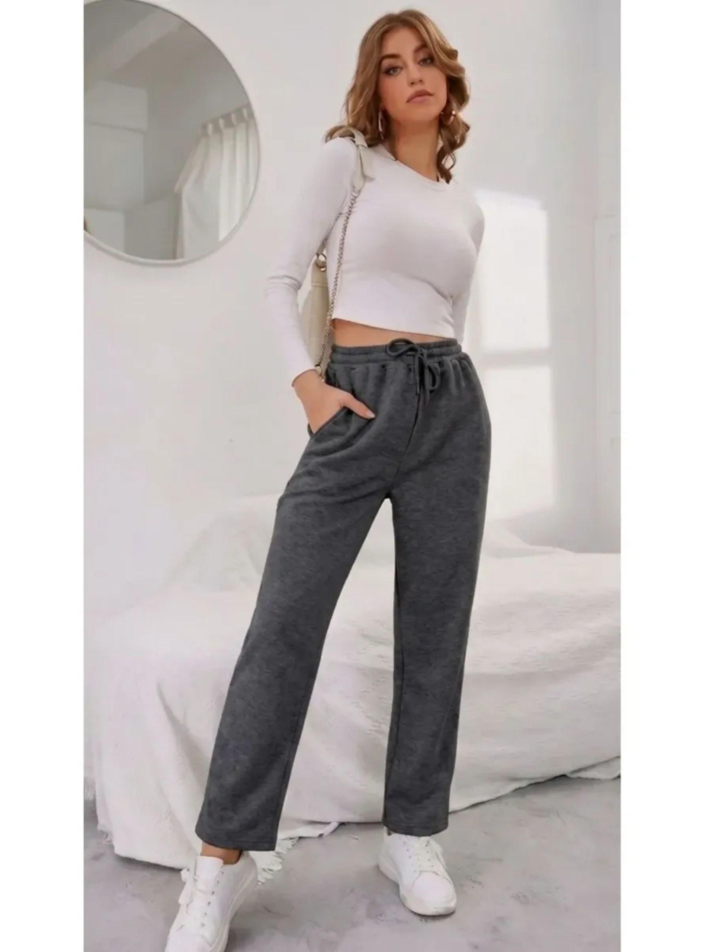 Pantalon Jogger Buzo Mujer Algodon Forro Polar 138-1
