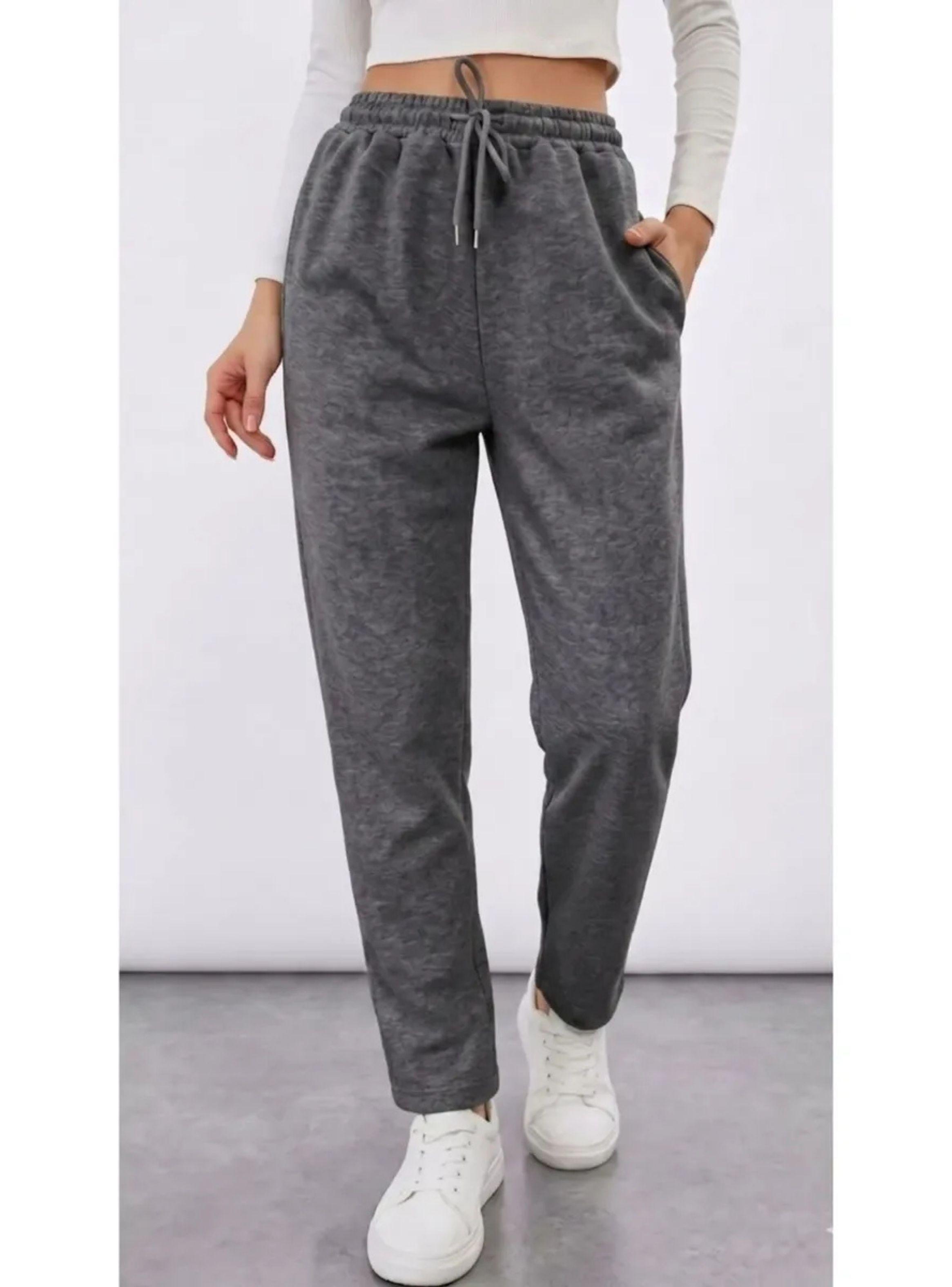 Pantalon Jogger Buzo Mujer Algodon Forro Polar 138-3